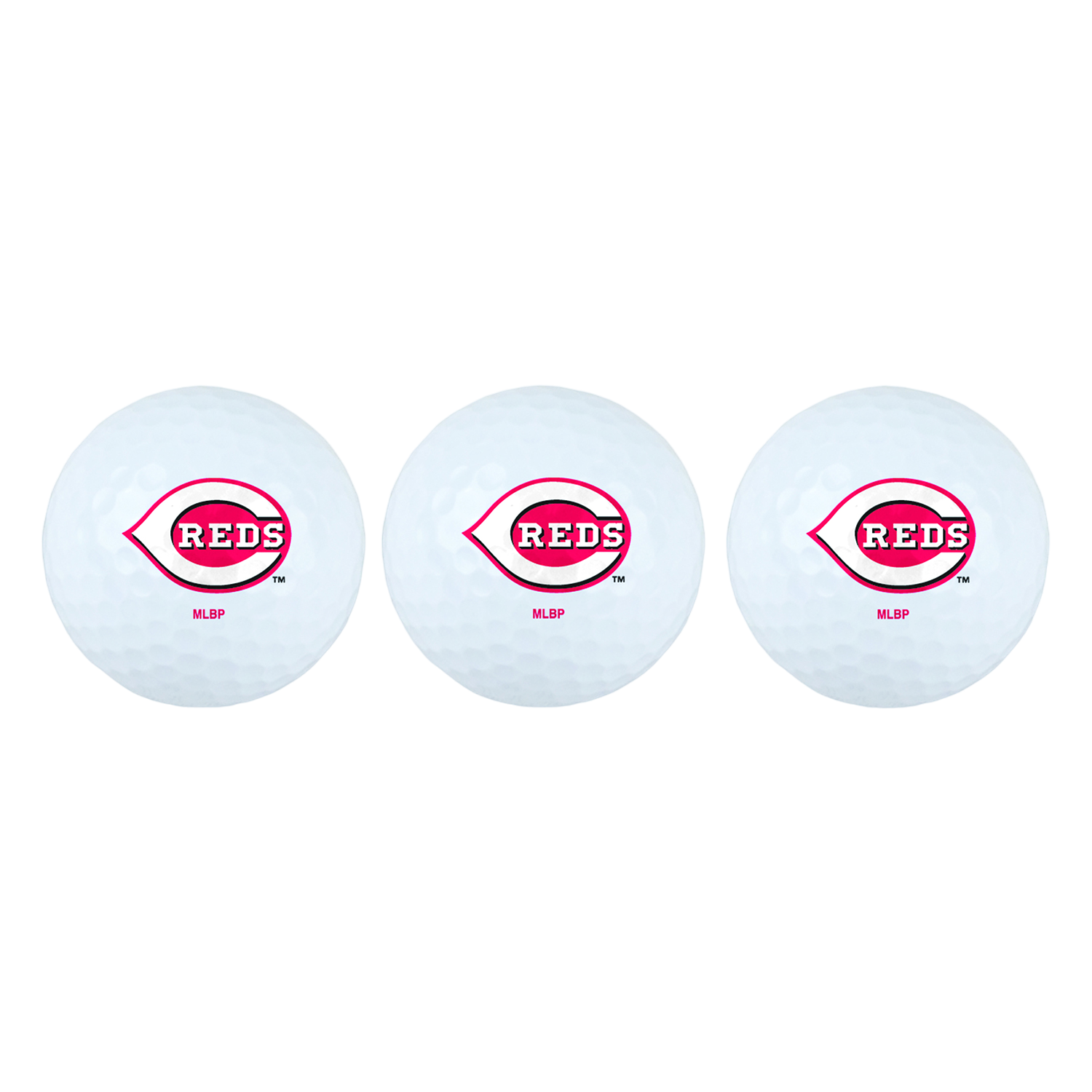 Team Effort Cincinnati Reds Golf Ball 3 Pack