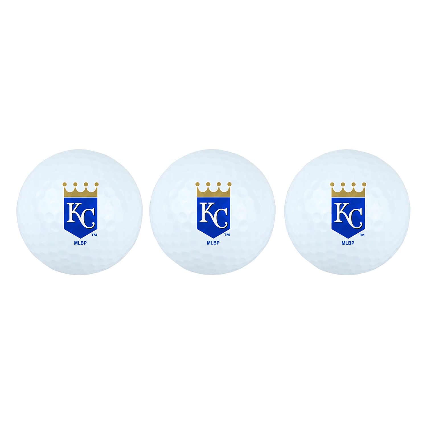 Team Effort Kansas City Royals Golf Ball 3 Pack