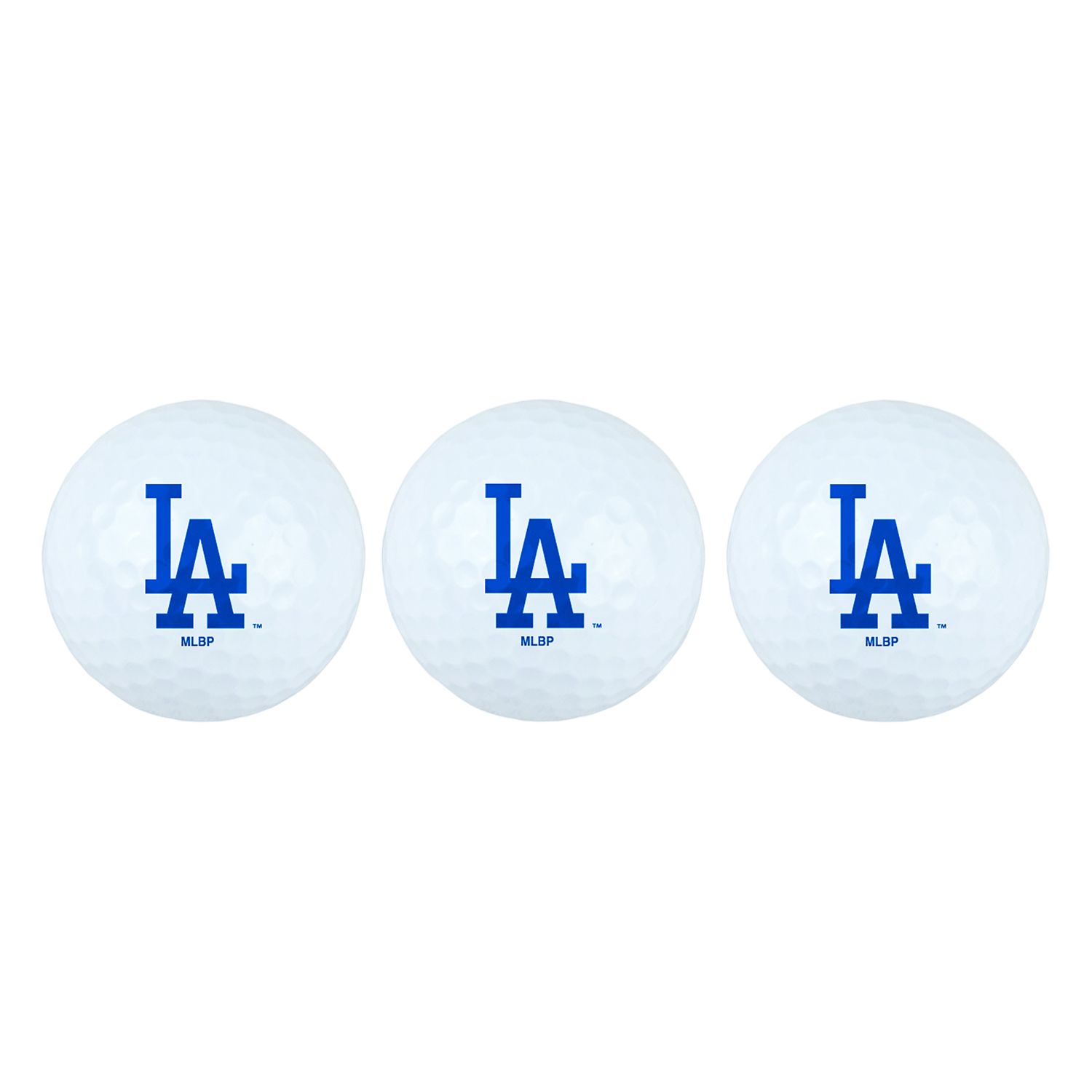 Team Effort Los Angeles Dodgers Golf Ball 3 Pack
