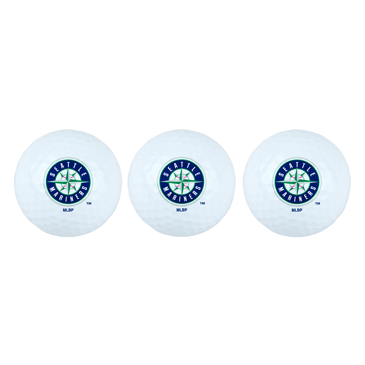 Team Effort Seattle Mariners Golf Ball 3 Pack
