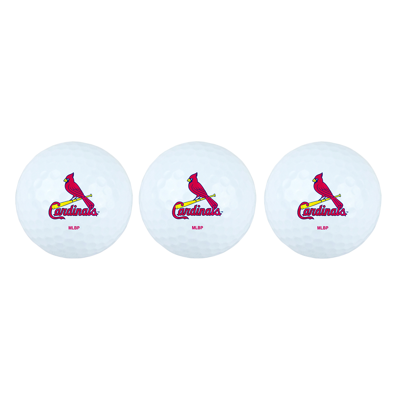 Team Effort St. Louis Cardinals Golf Ball 3 Pack