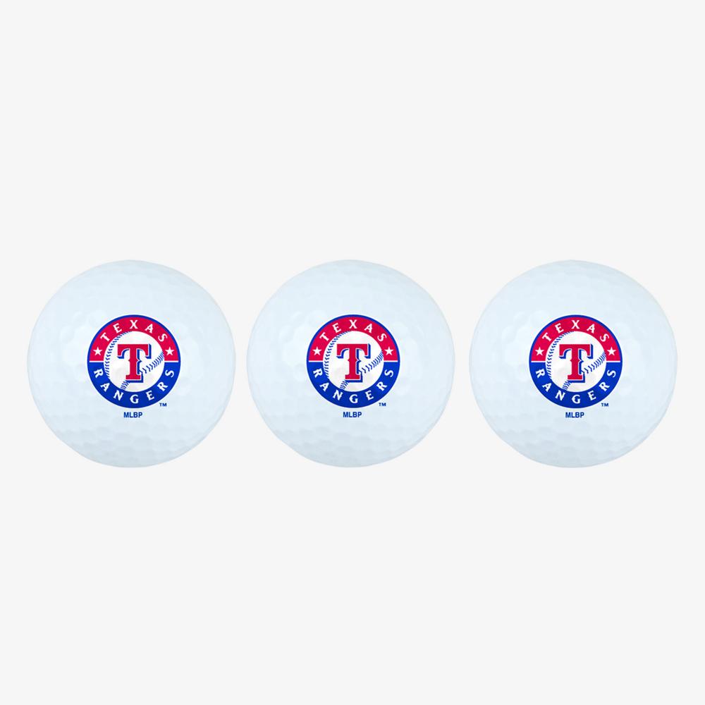 Team Effort Texas Rangers Golf Ball 3 Pack