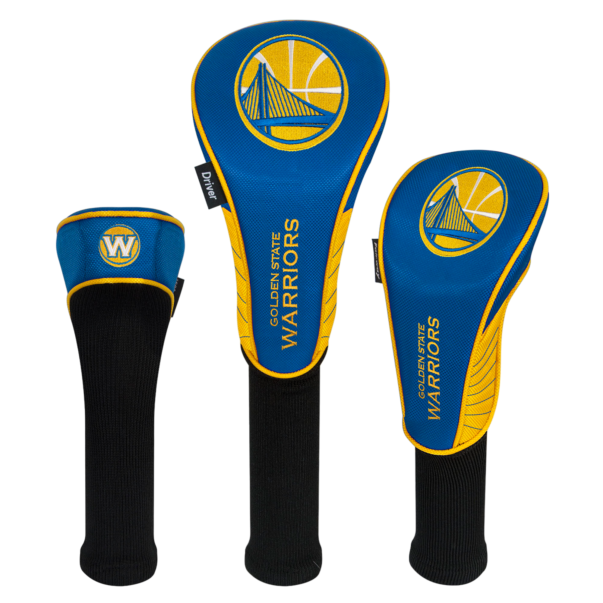 Team Effort Golden State Warriors Set of 3 Headcovers