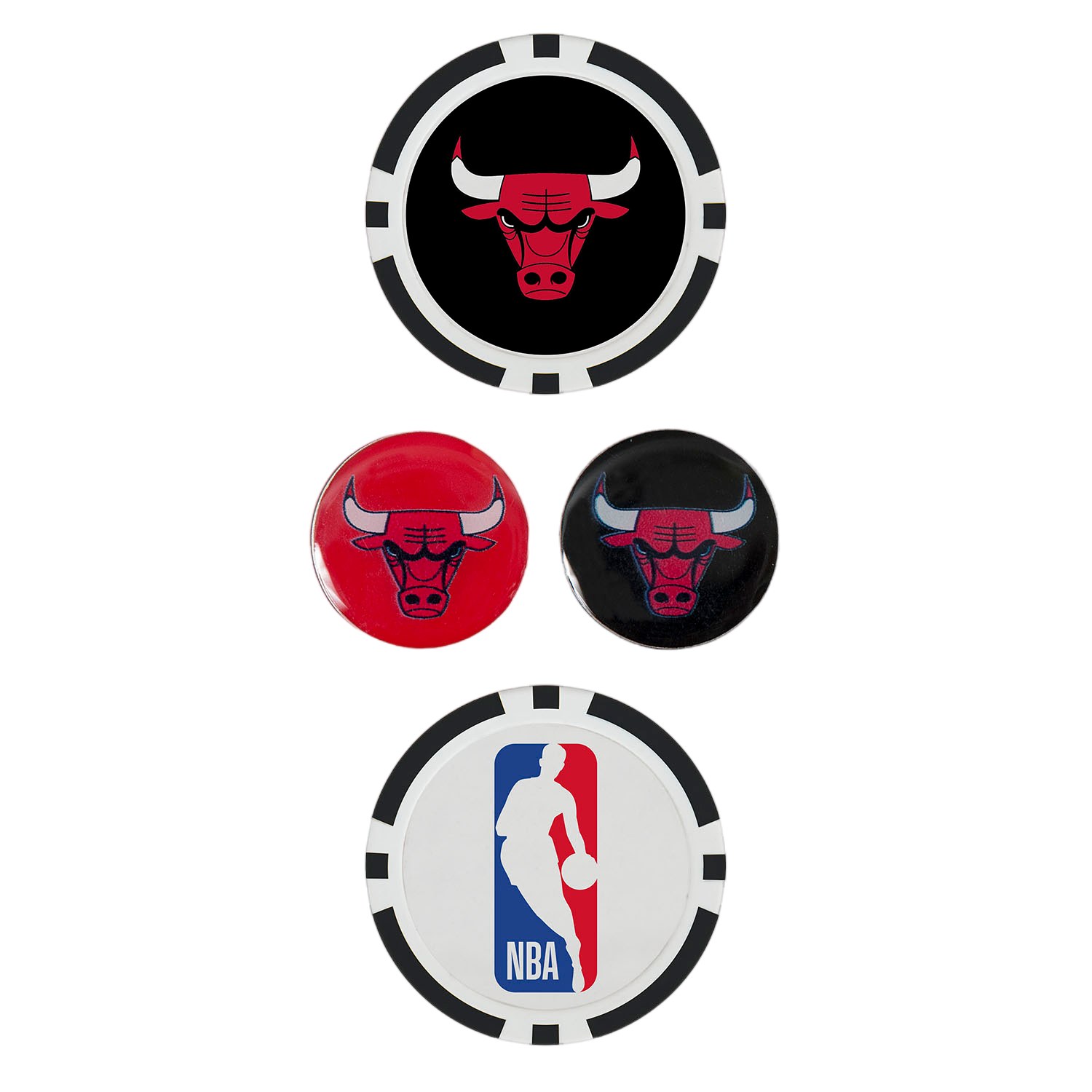 Team Effort Chicago Bulls Ball Marker Set