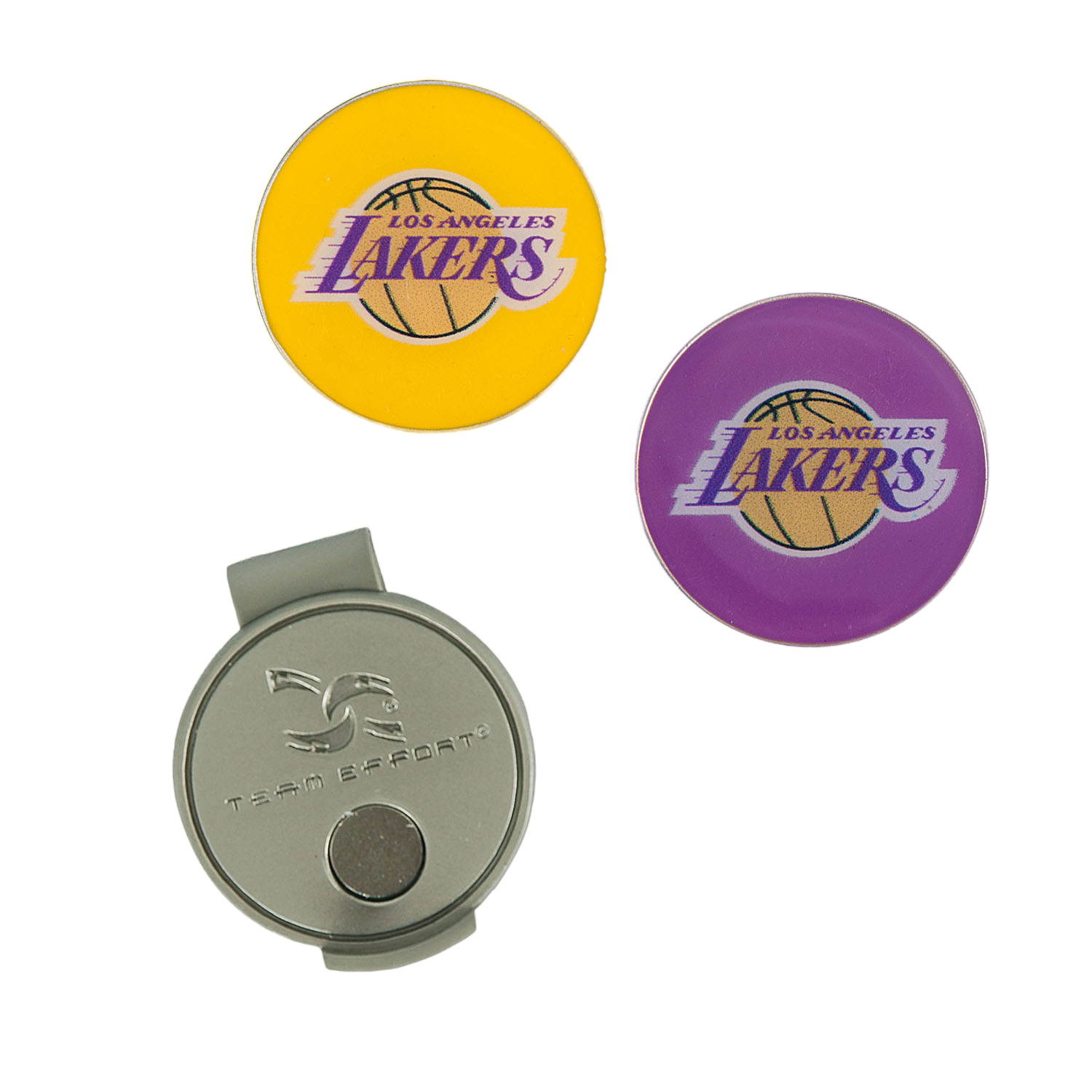 Team Effort Los Angeles Lakers Hat Clip & Ball Marker