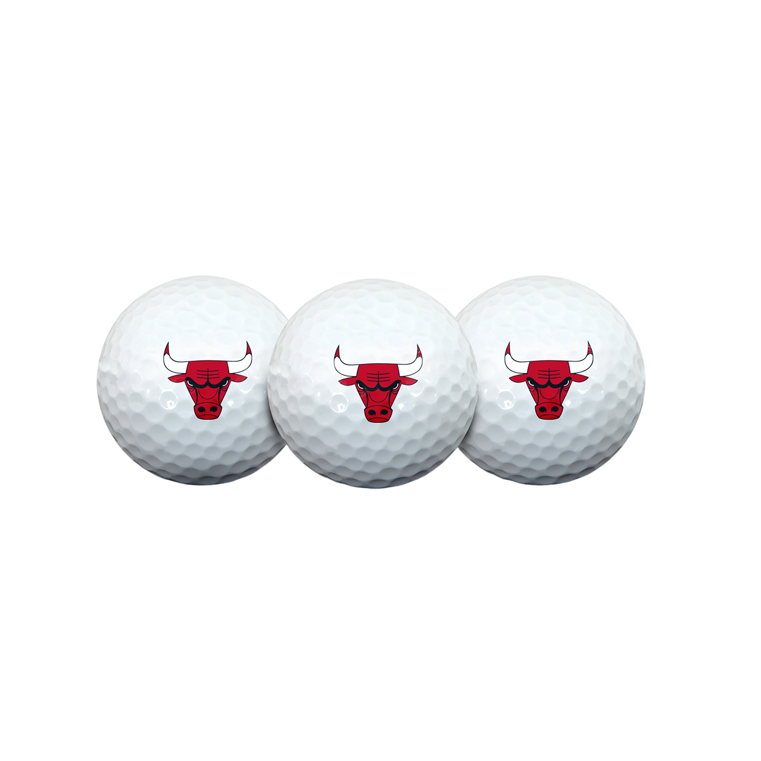 Team Effort Chicago Bulls Golf Ball Pack of 3