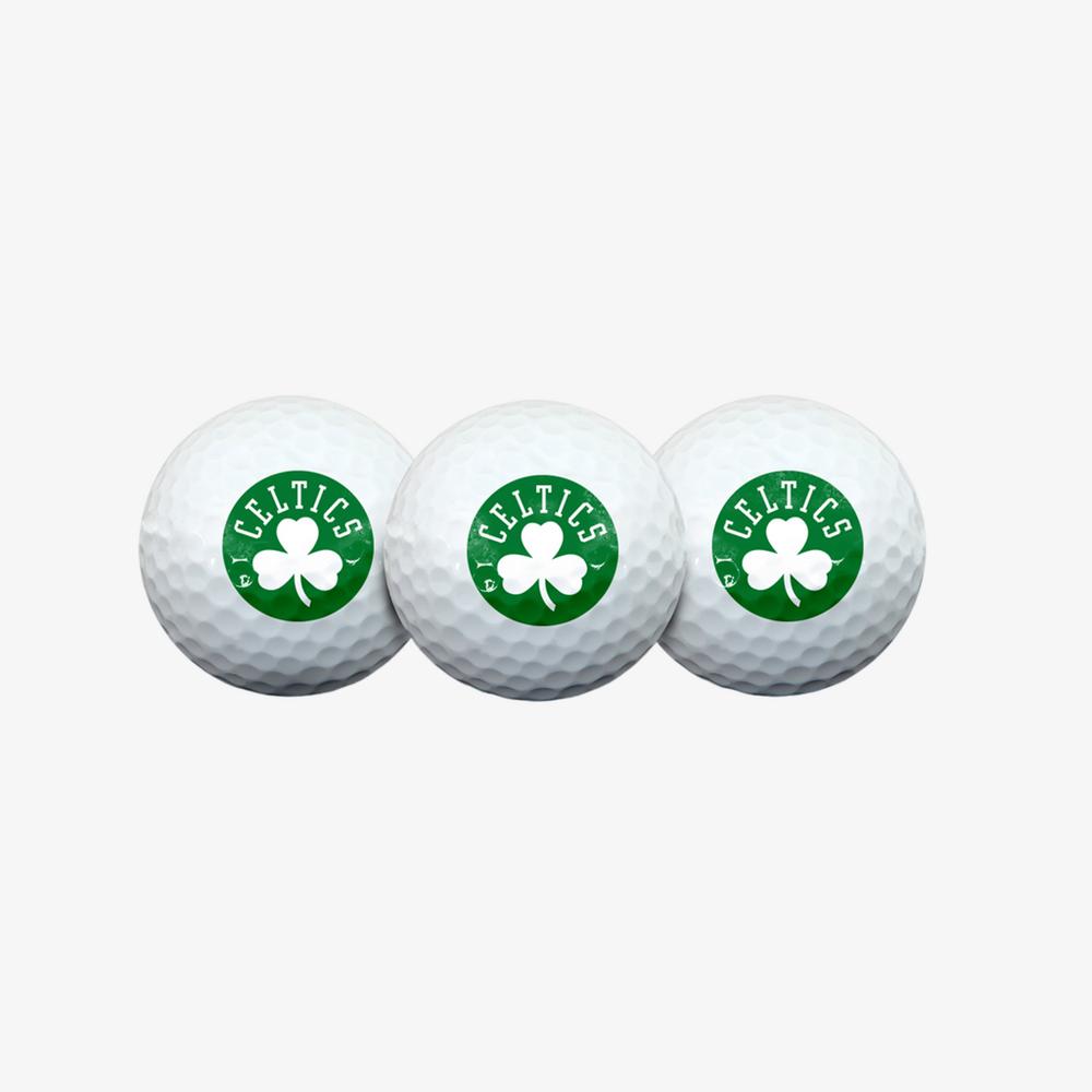 Team Effort Boston Celtics Golf Ball Pack of 3