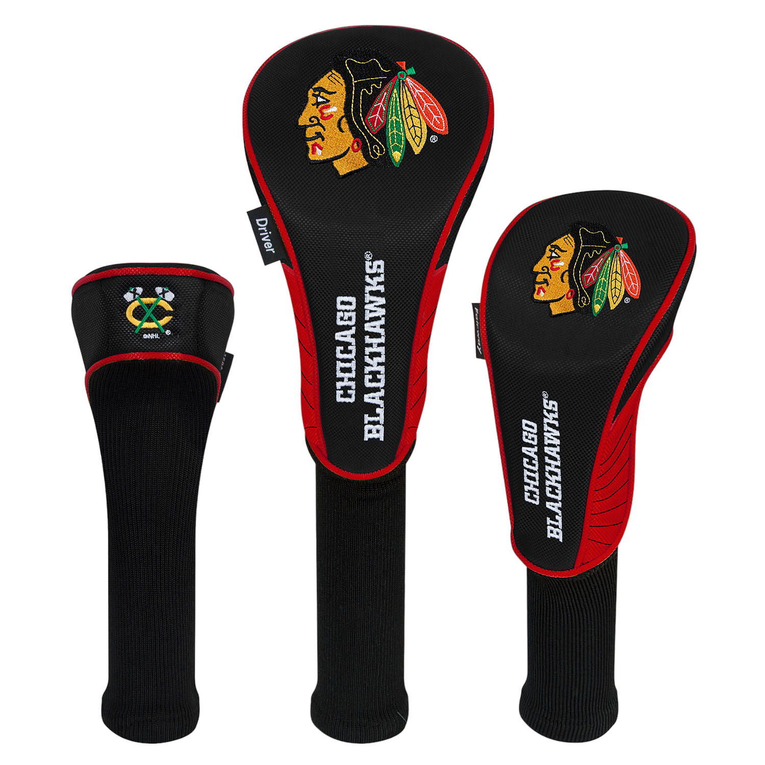 Chicago Blackhawks Set of 3 Headcovers