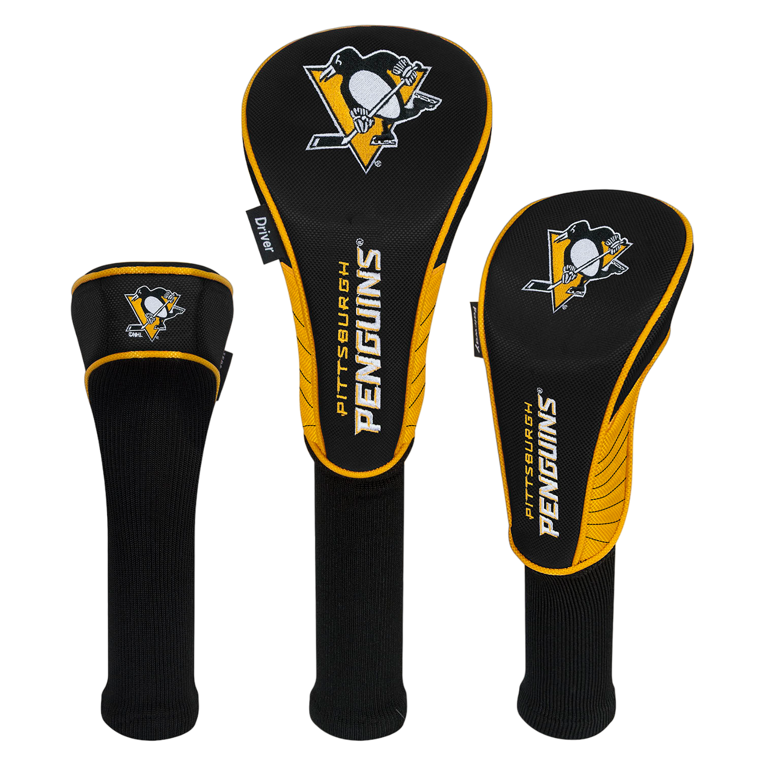 Pittsburgh Penguins Set of 3 Headcovers