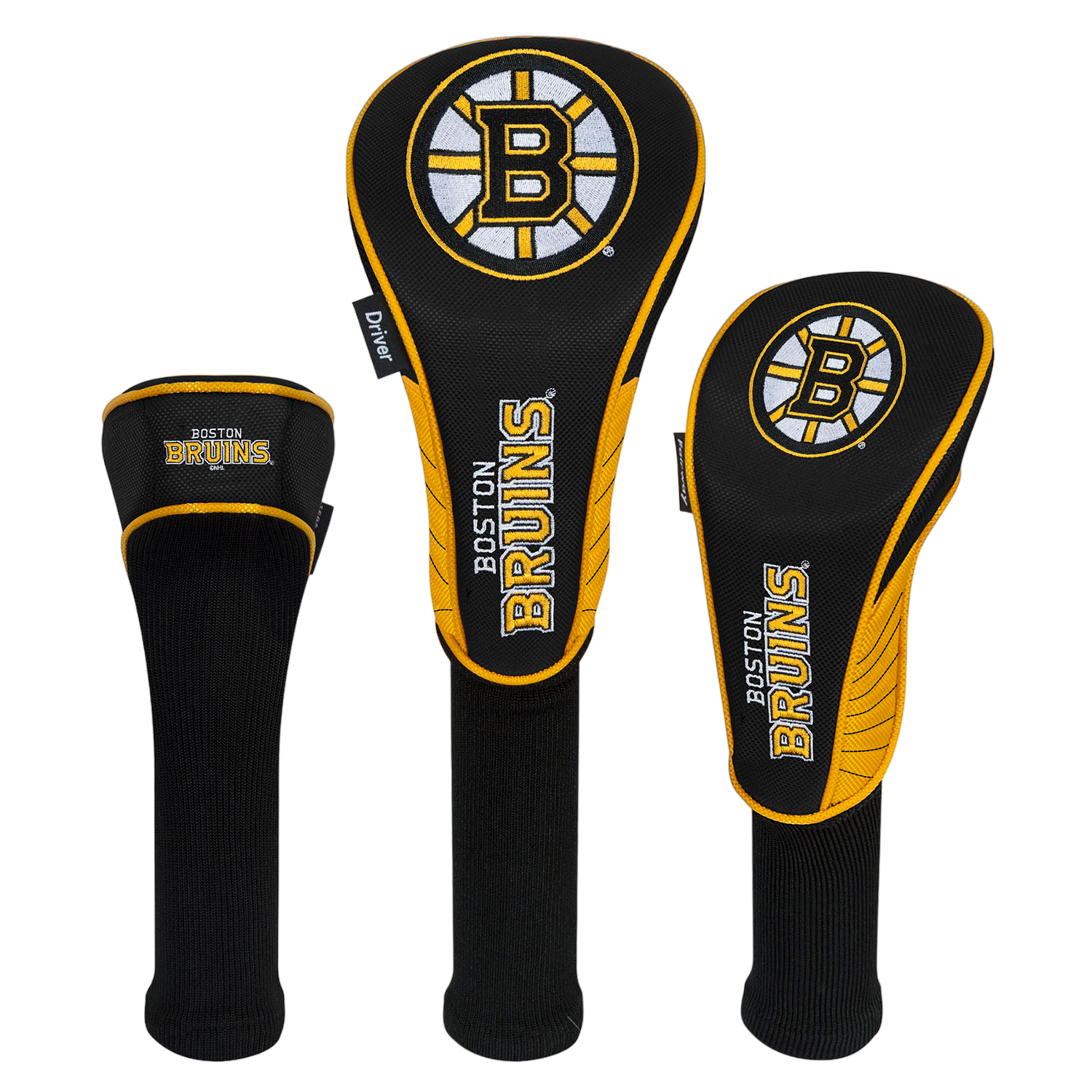 Boston Bruins Set of 3 Headcovers