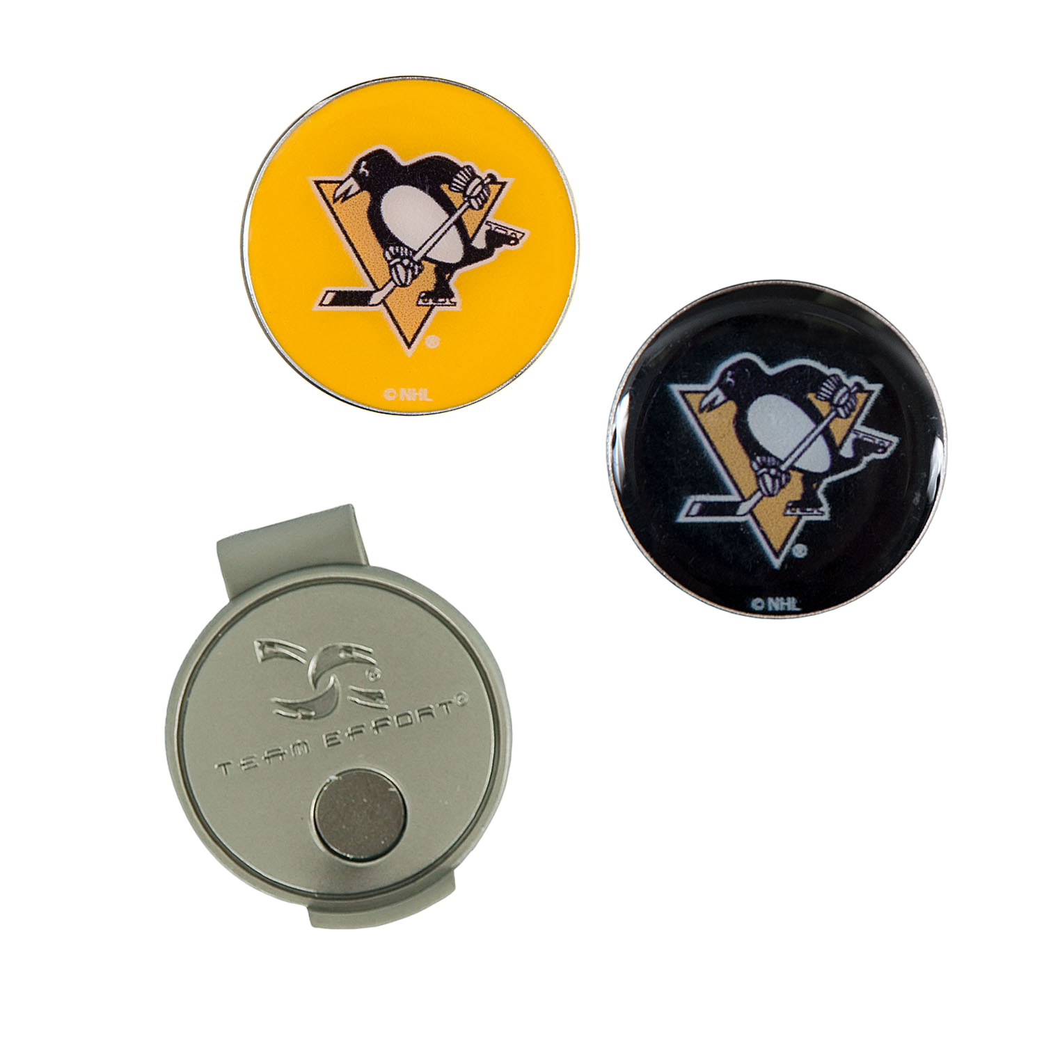 Team Effort Pittsburgh Penguins Hat Clip