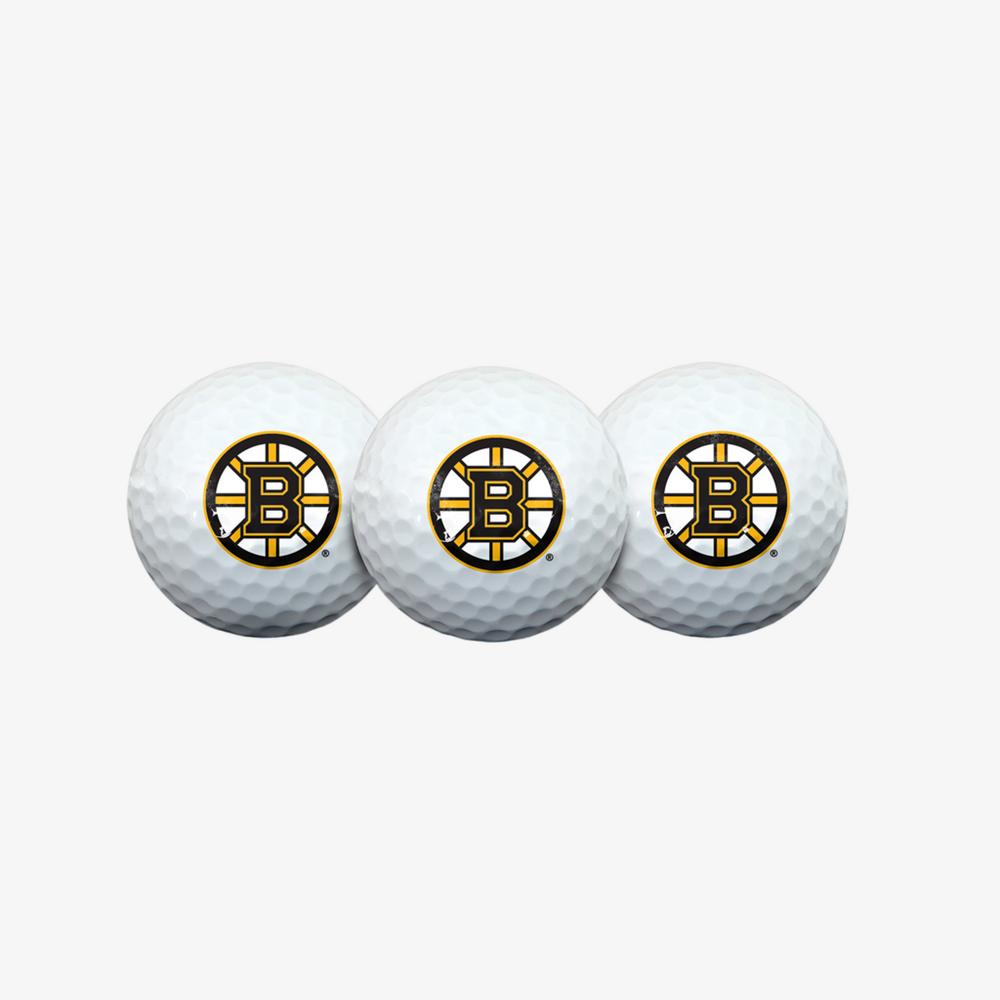 Team Effort Boston Bruins Golf Ball 3 Pack