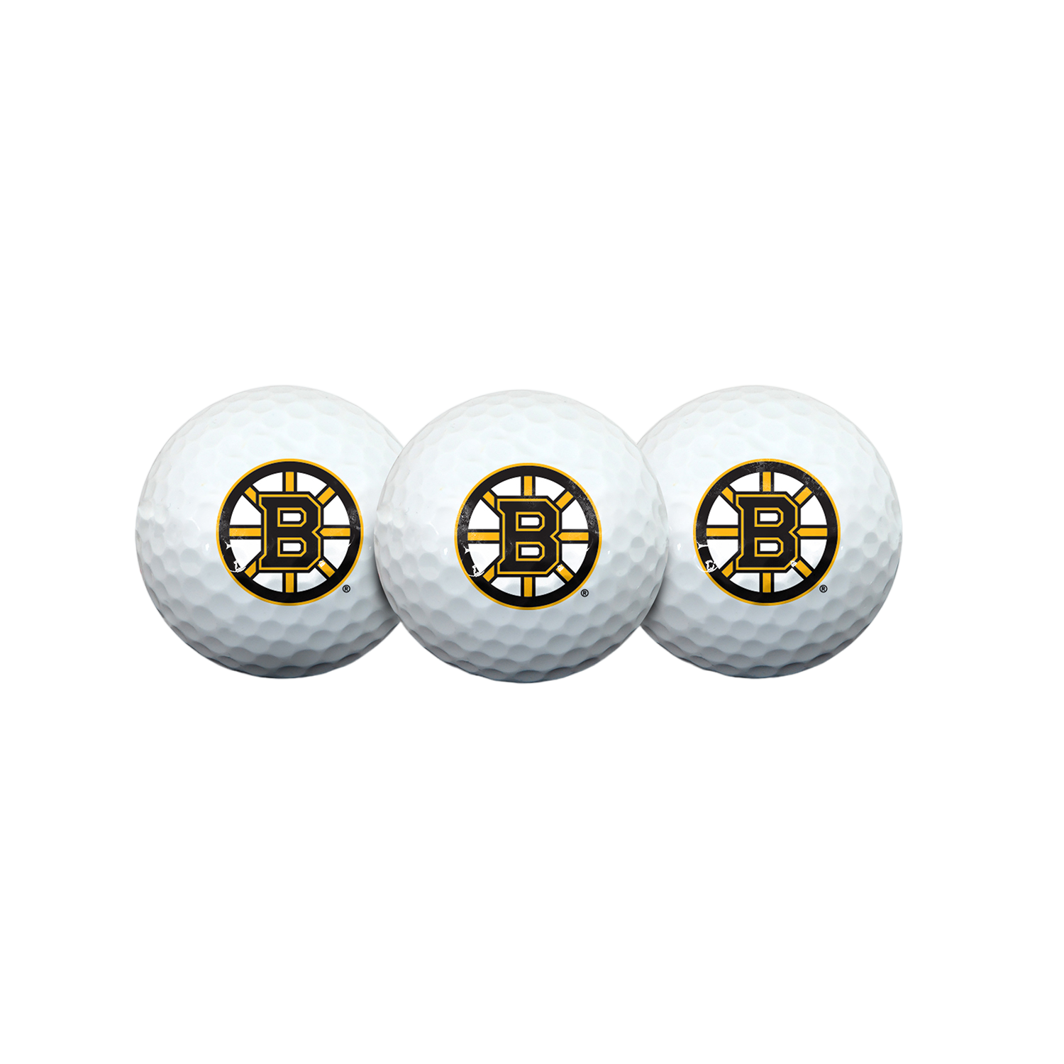 Team Effort Boston Bruins Golf Ball 3 Pack