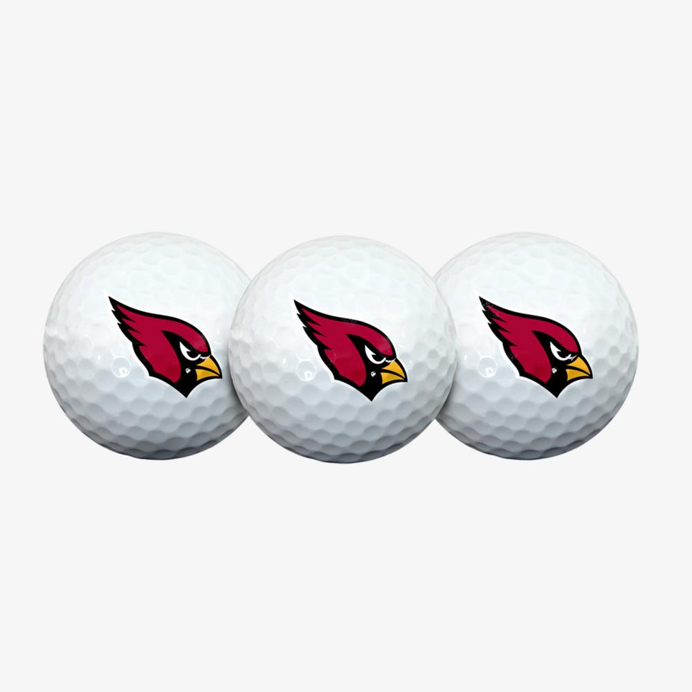 Team Effort Arizona Cardinals Golf Ball 3 Pack