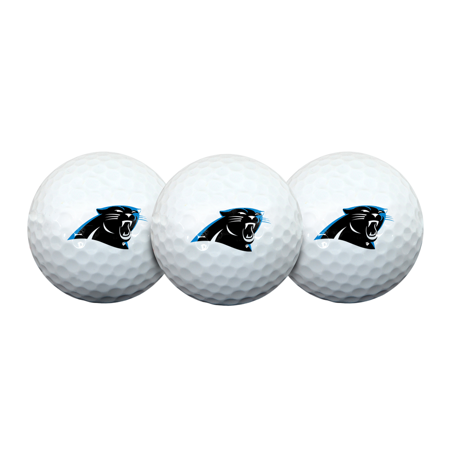 Team Effort Carolina Panthers Golf Ball 3 Pack