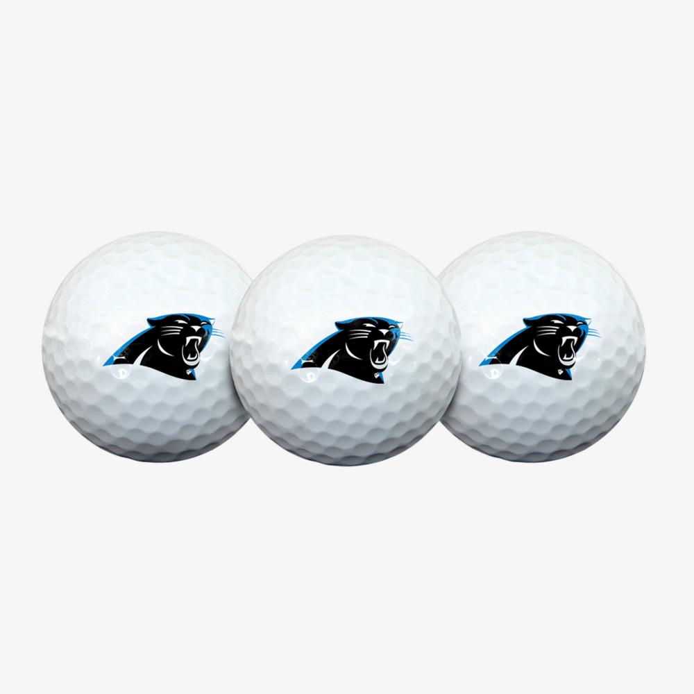 Team Effort Carolina Panthers Golf Ball 3 Pack