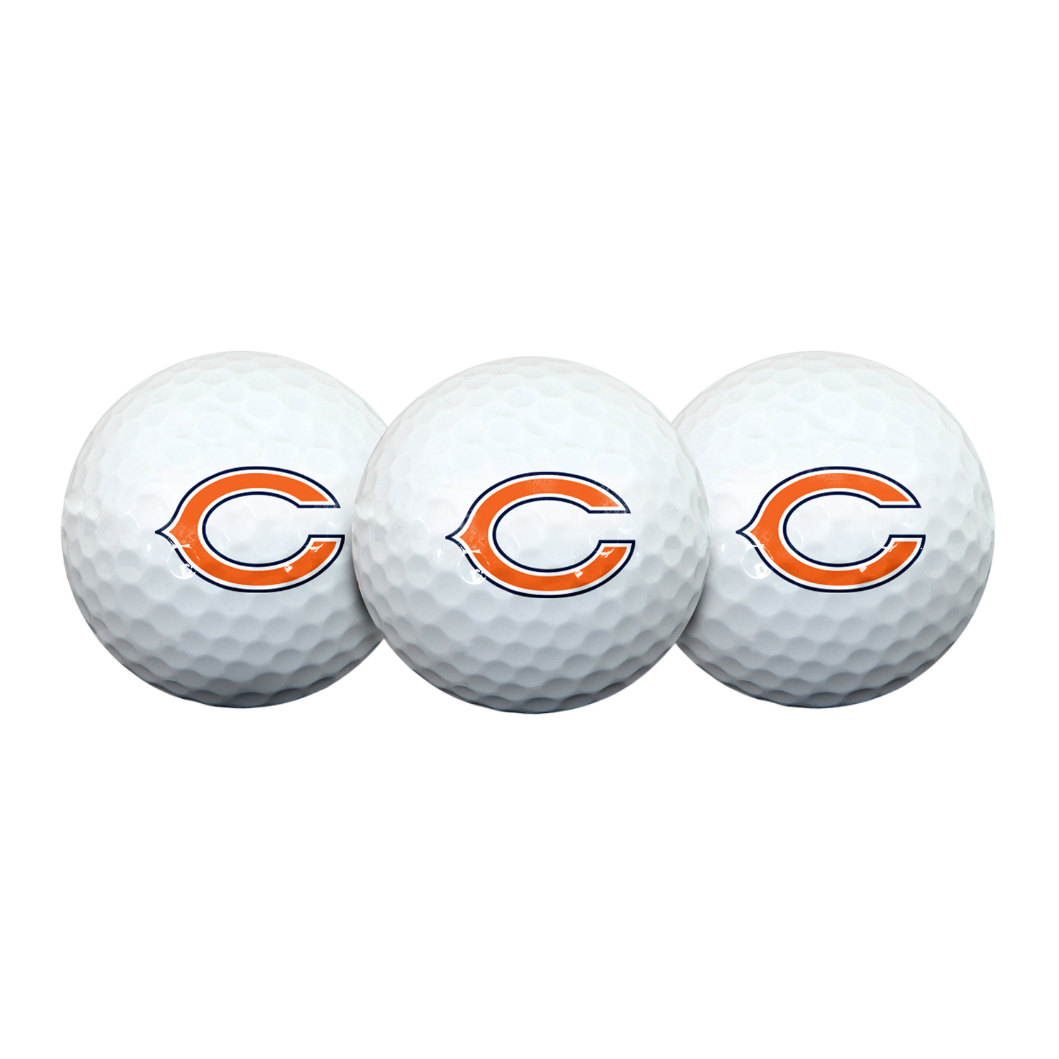 Team Effort Chicago Bears Golf Ball 3 Pack