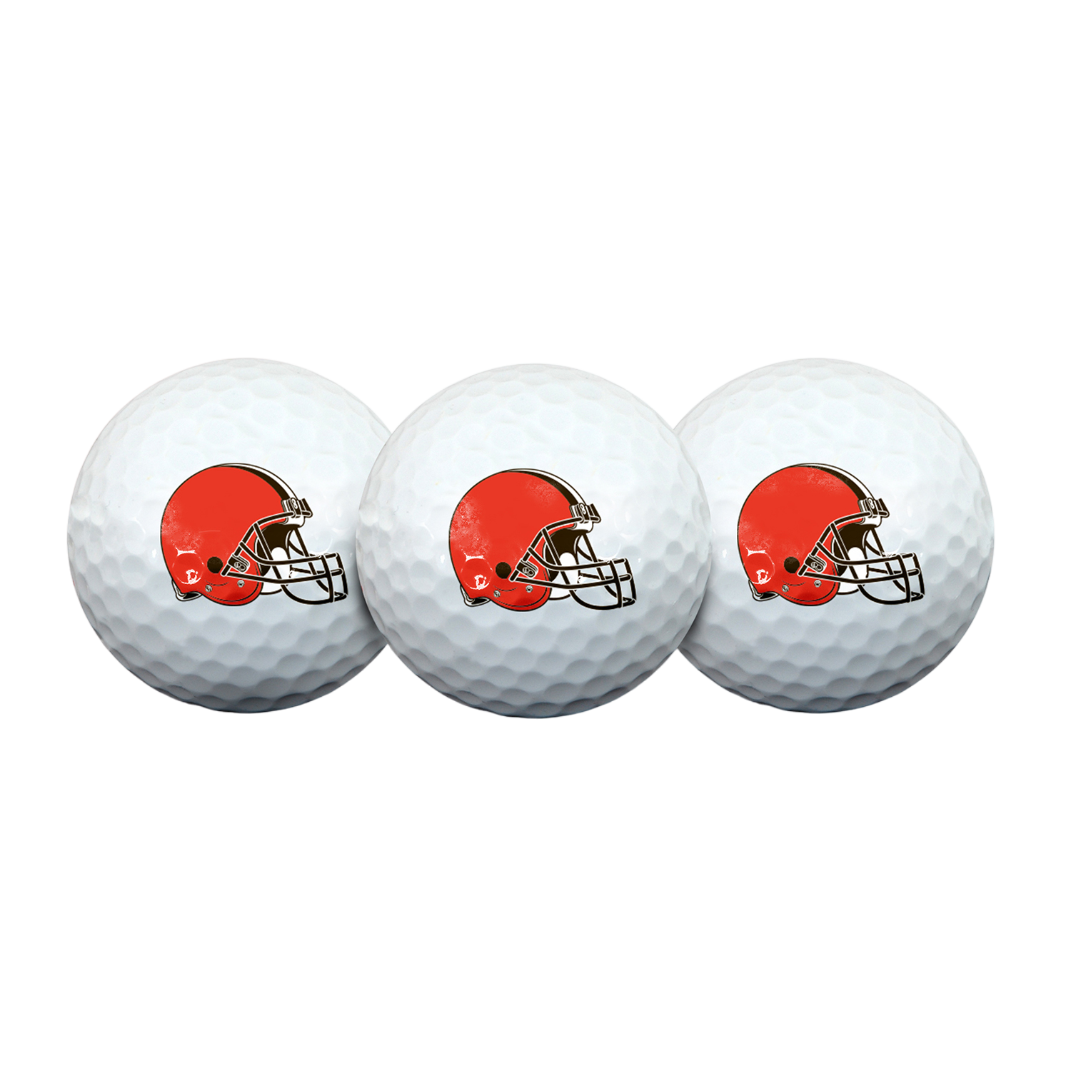 Team Effort Cleveland Browns Golf Ball 3 Pack