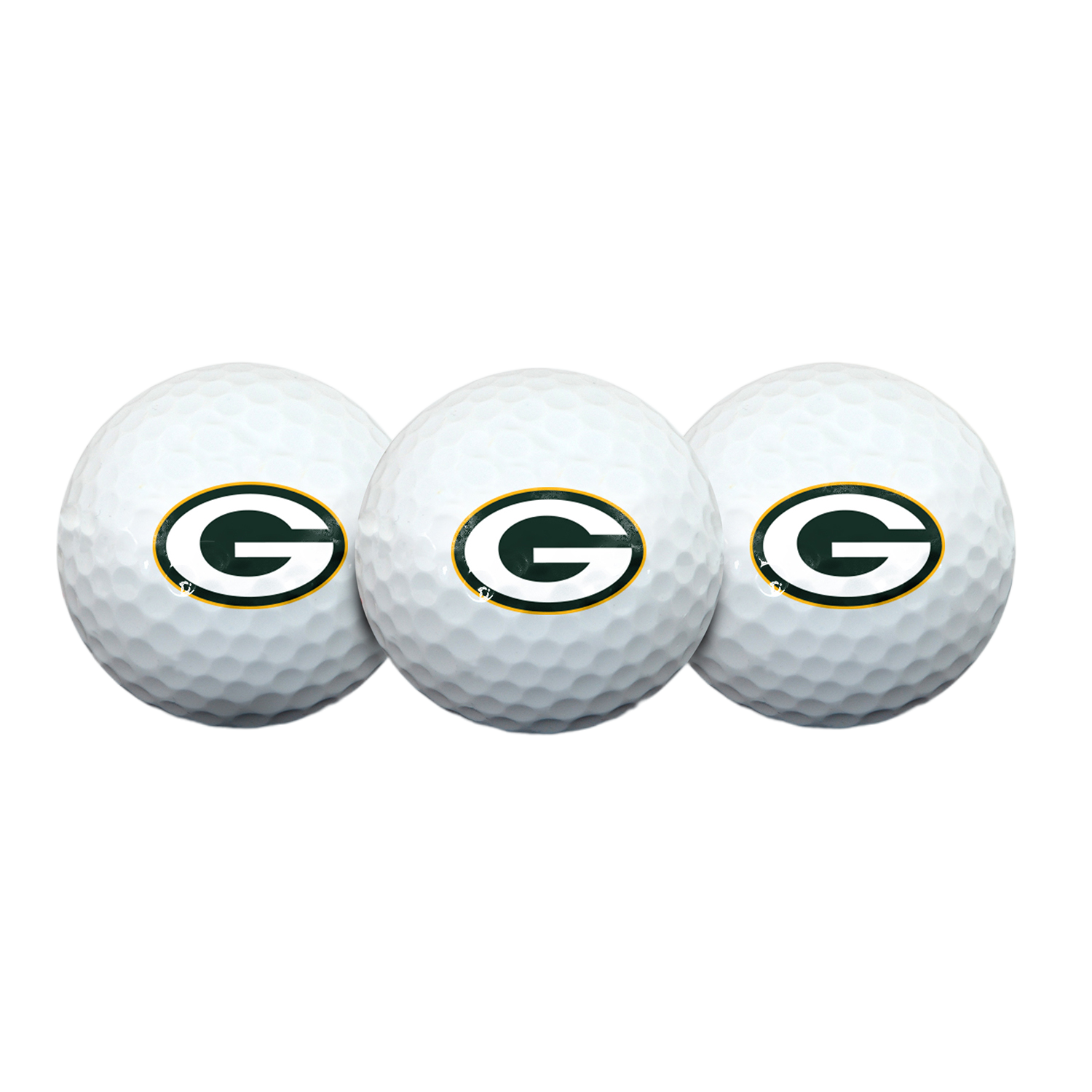 Team Effort Green Bay Packers Golf Ball 3 Pack