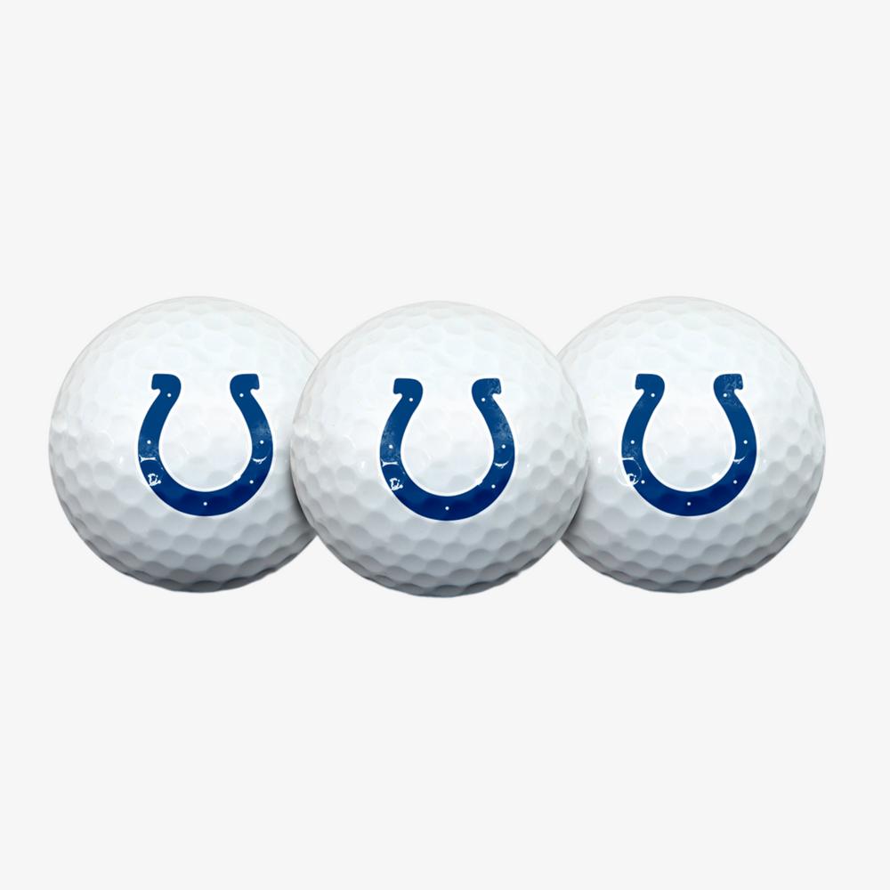 Team Effort Indianapolis Colts Golf Ball 3 Pack