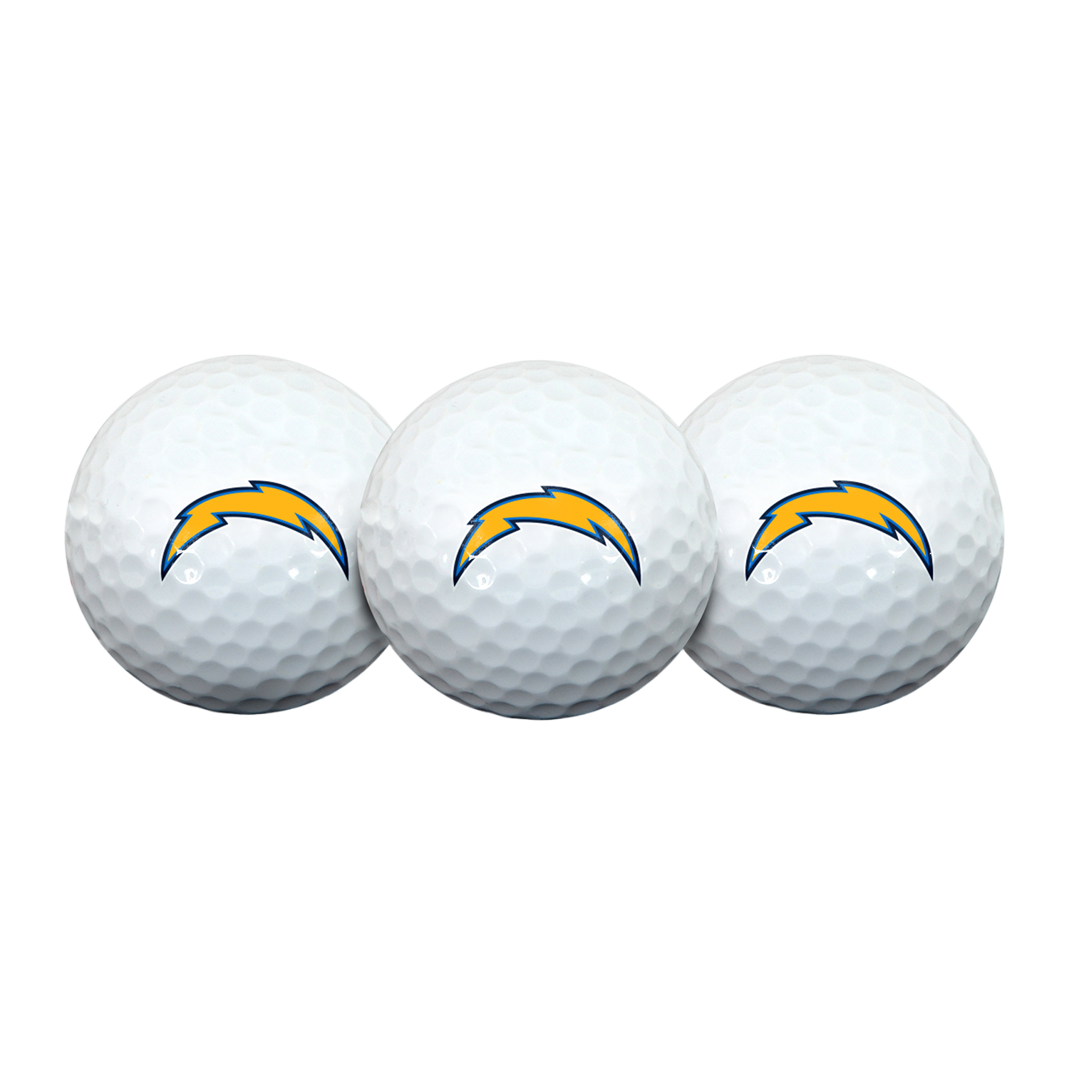 Team Effort Los Angeles Chargers Golf Ball 3 Pack