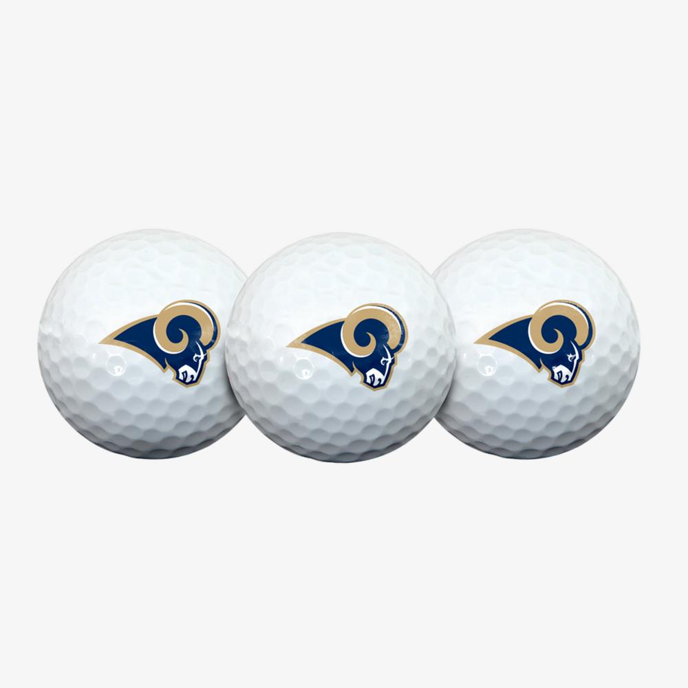 Team Effort Los Angeles Rams Golf Ball 3 Pack