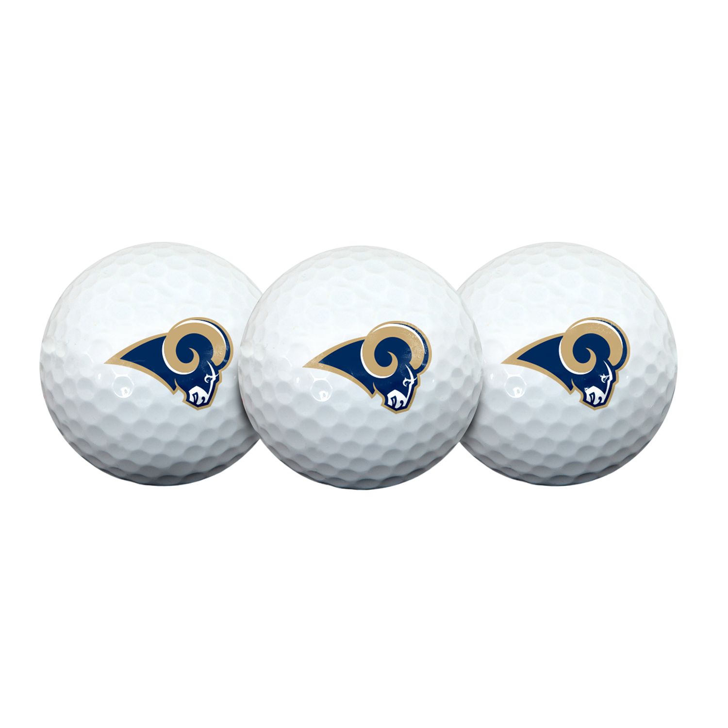 Team Effort Los Angeles Rams Golf Ball 3 Pack