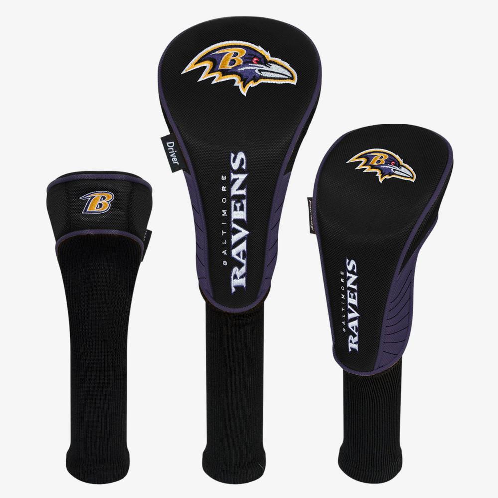 Baltimore Ravens Set of 3 Headcovers