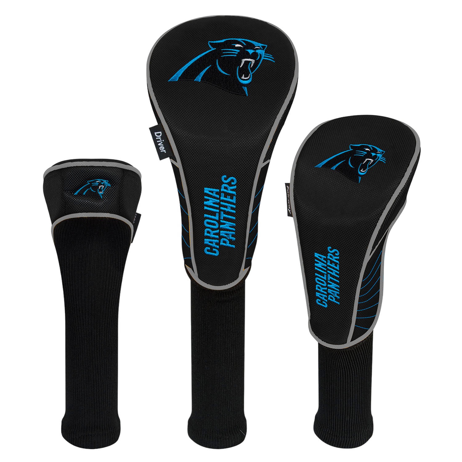 Team Effort Carolina Panthers Set of 3 Headcovers