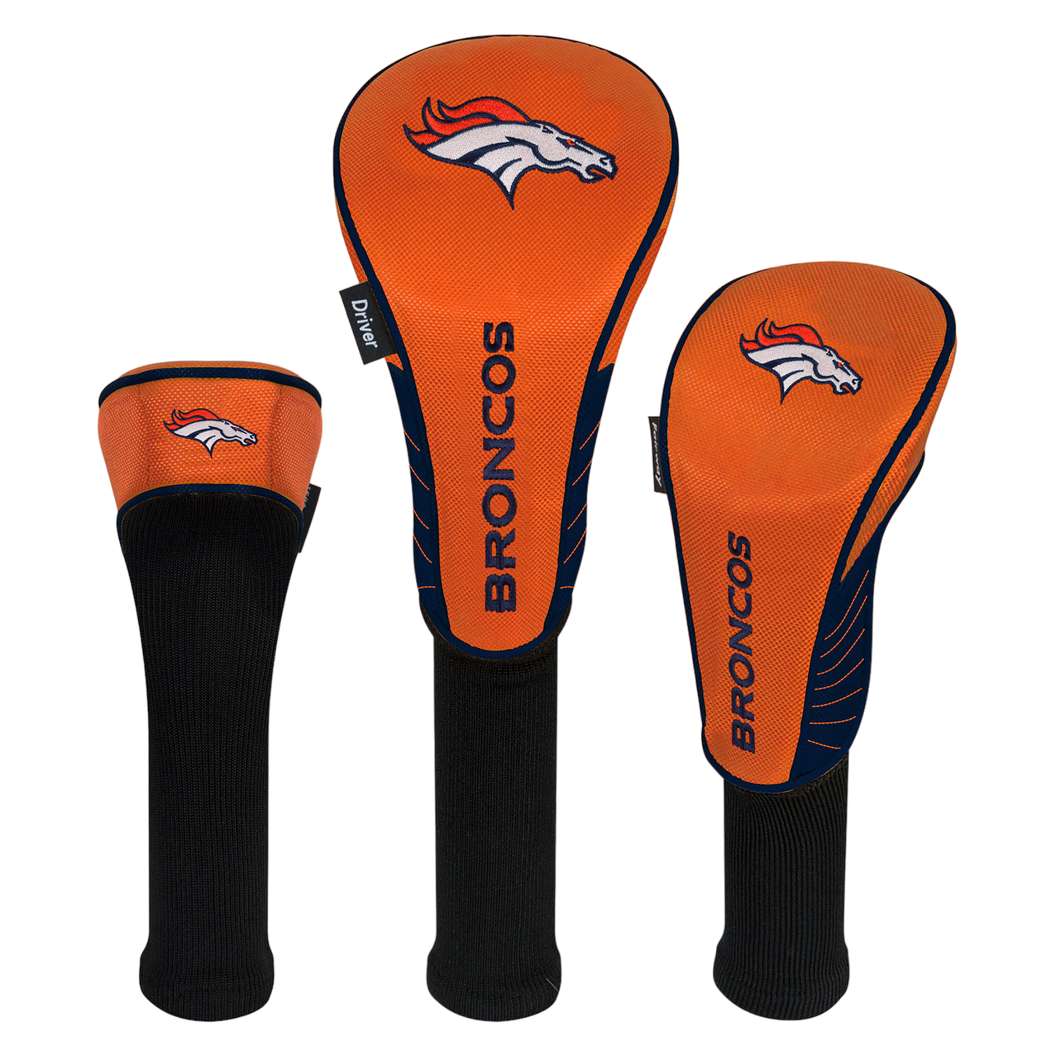 Denver Broncos Set of 3 Headcovers