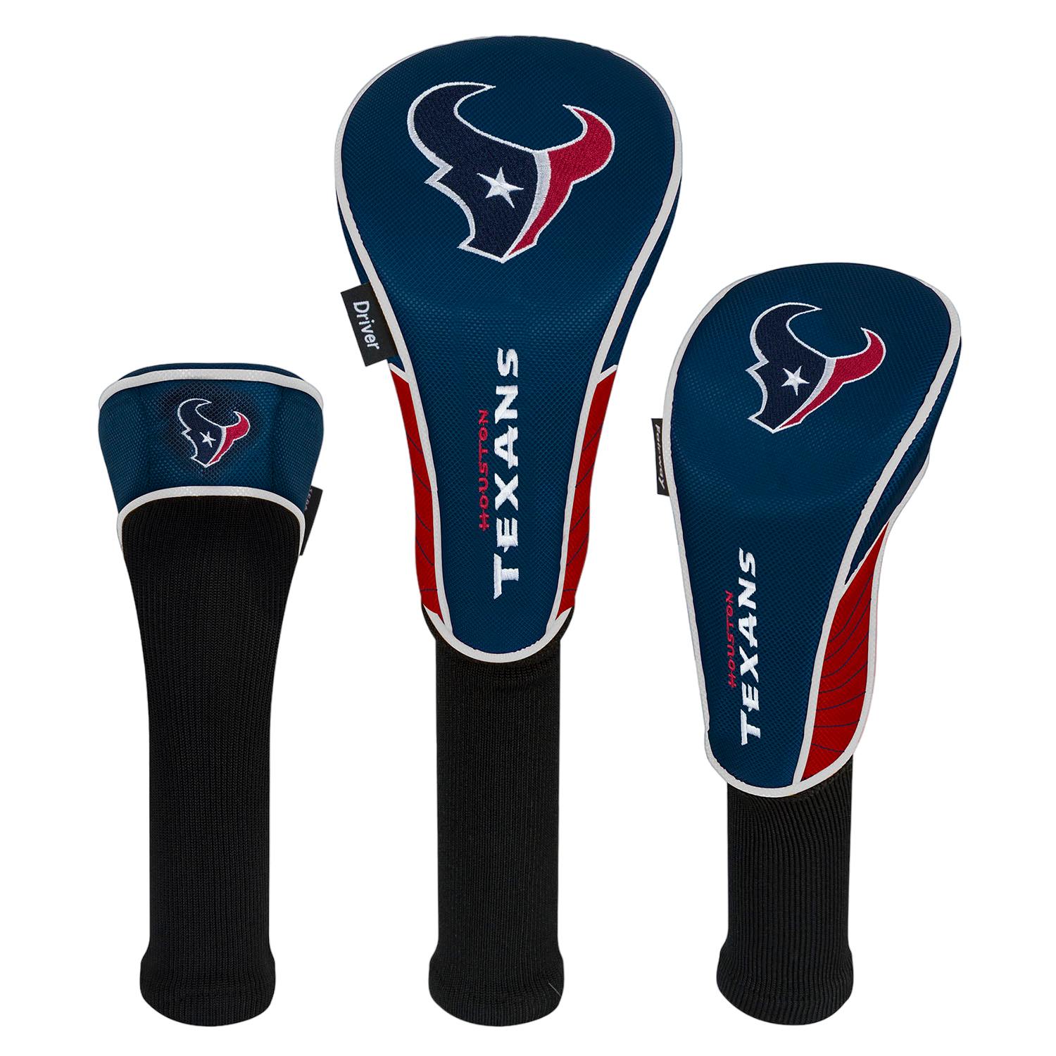 Houston Texans Set of 3 Headcovers