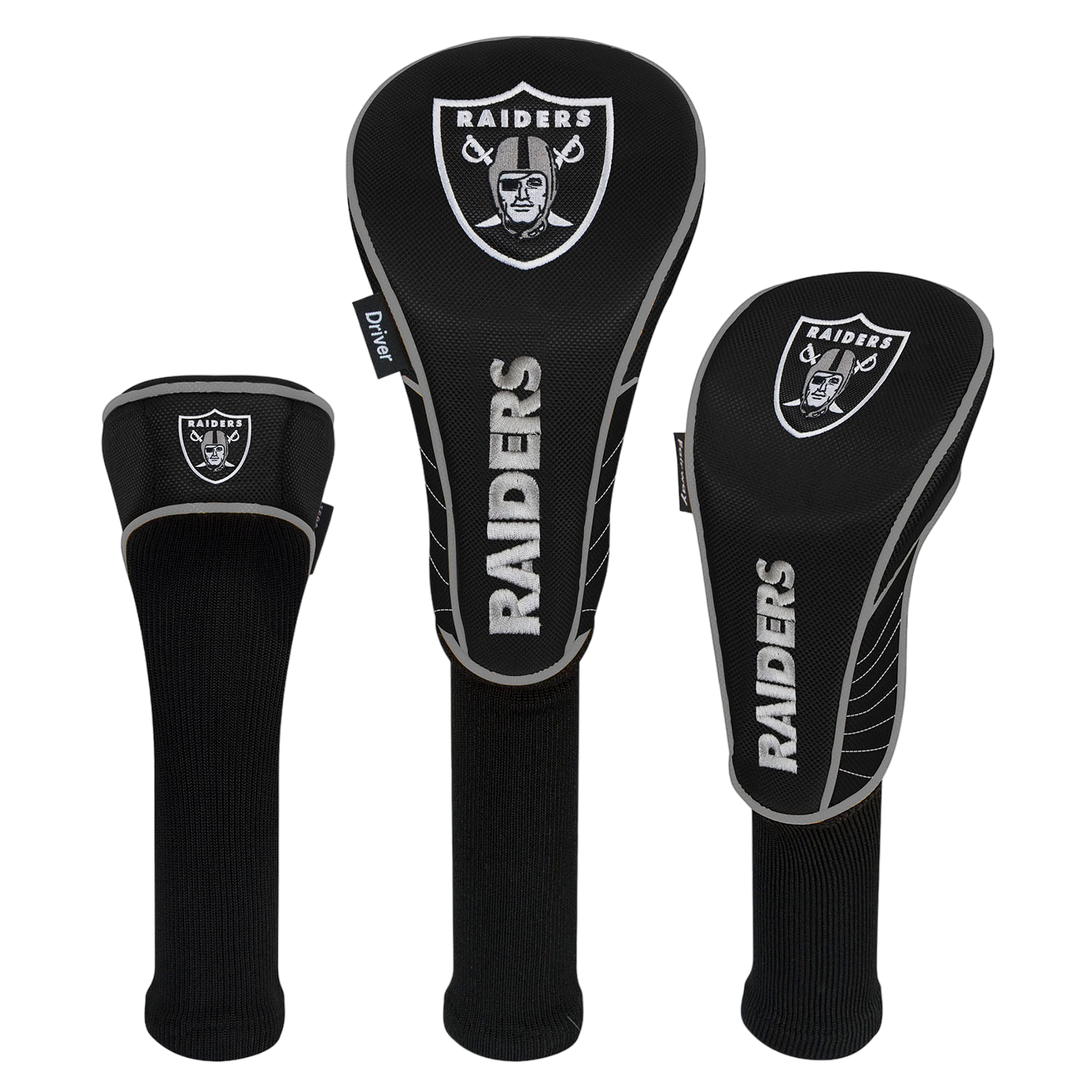 Las Vegas Raiders Set of 3 Headcovers