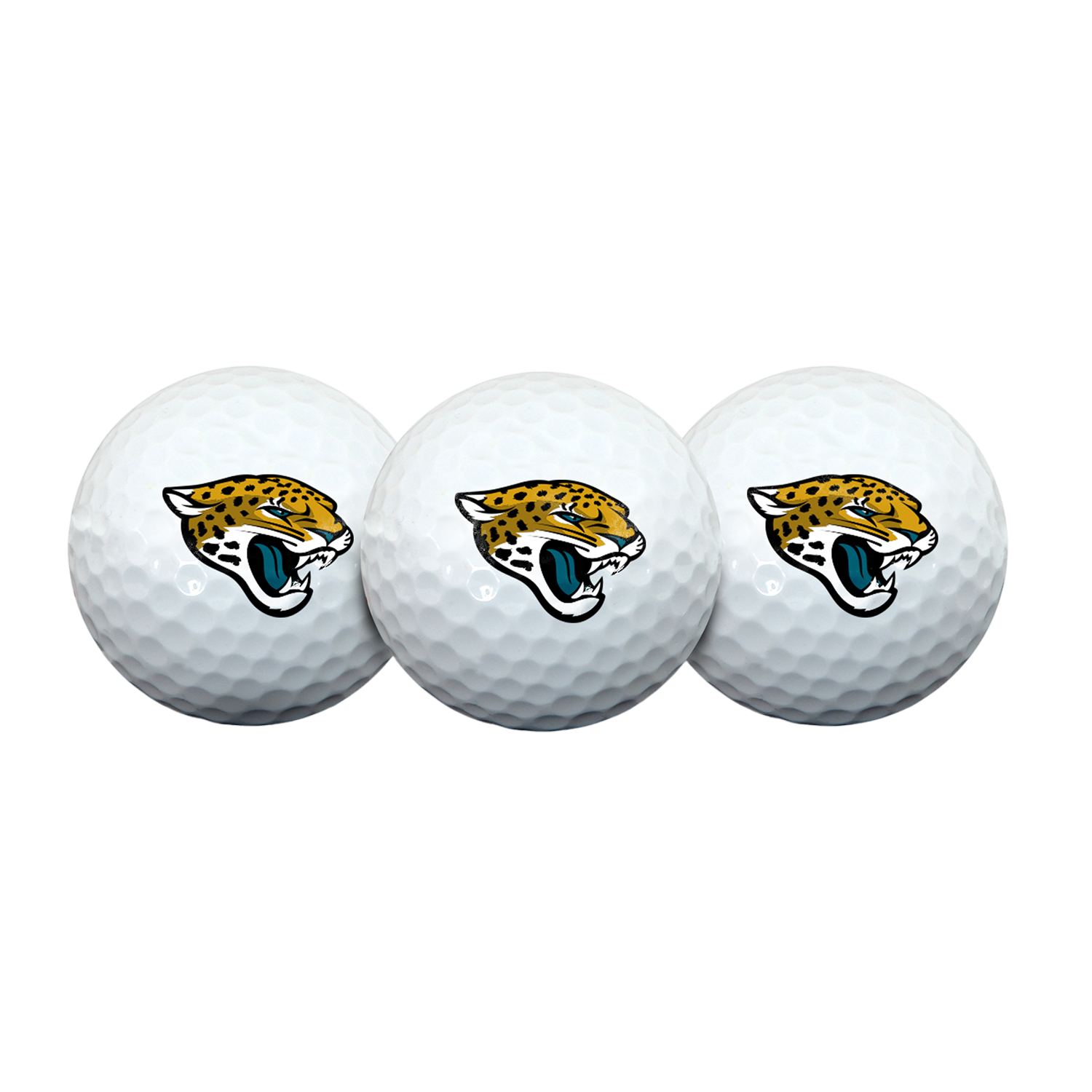 Team Effort Jacksonville Jaguars Golf Ball 3 Pack