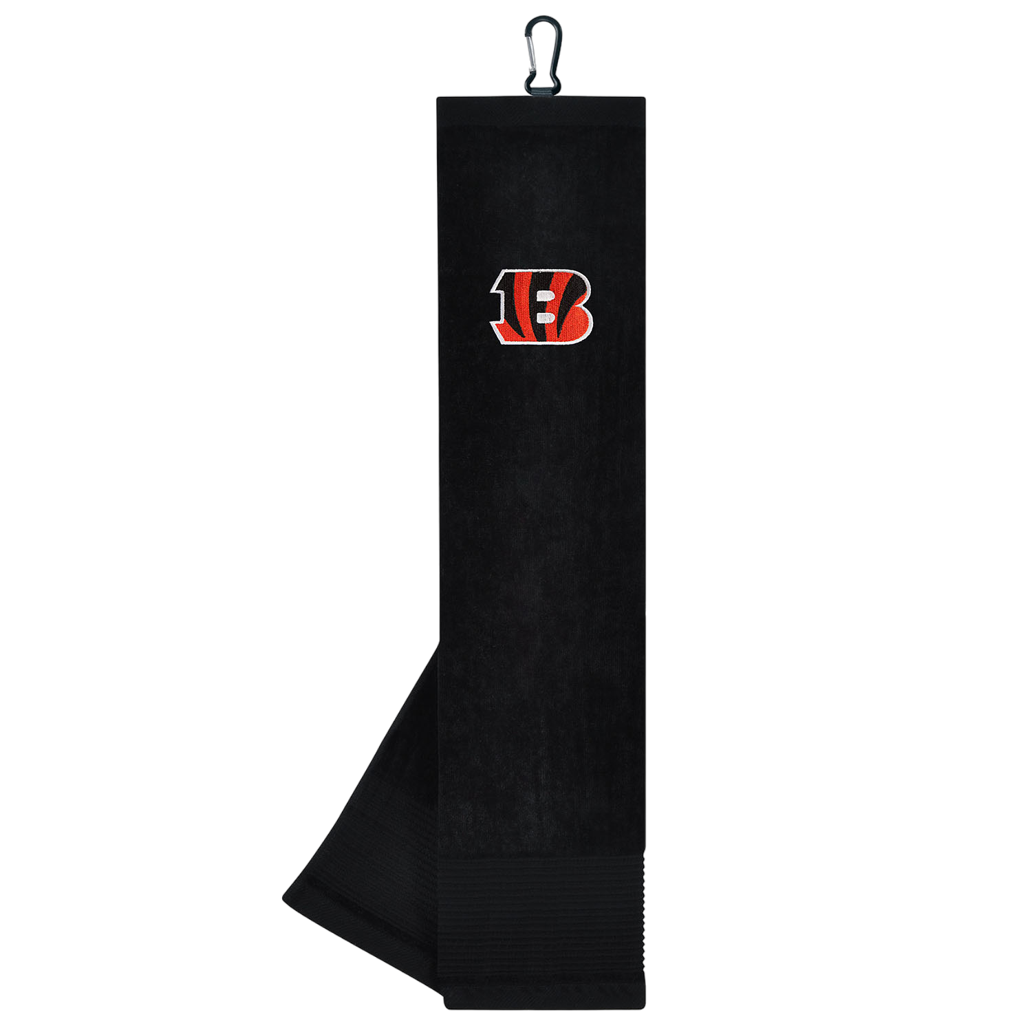 Team Effort Cincinnati Bengals Face/Club Tri-Fold Embroidered Towel