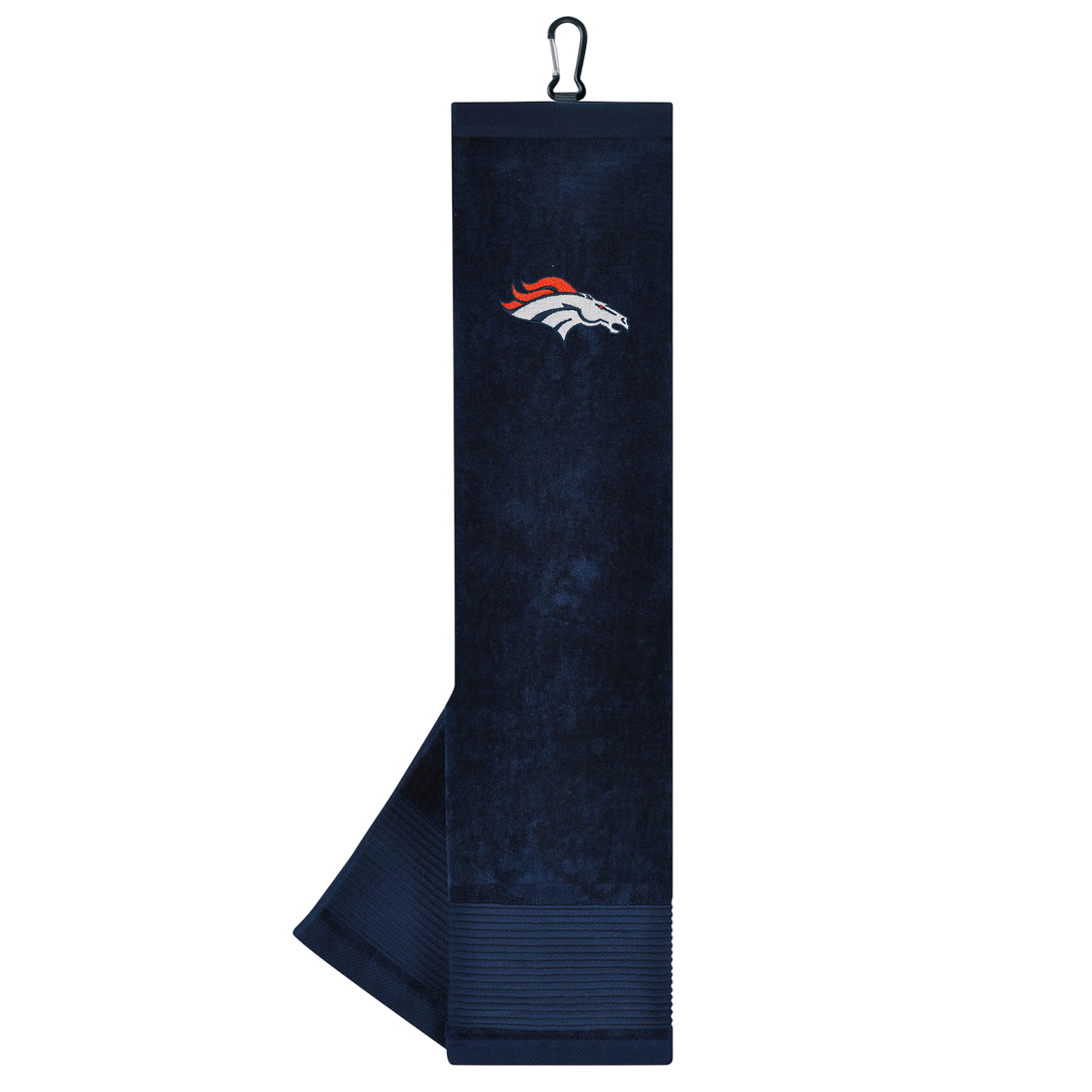 Team Effort Denver Broncos Face/Club Tri-Fold Embroidered Towel