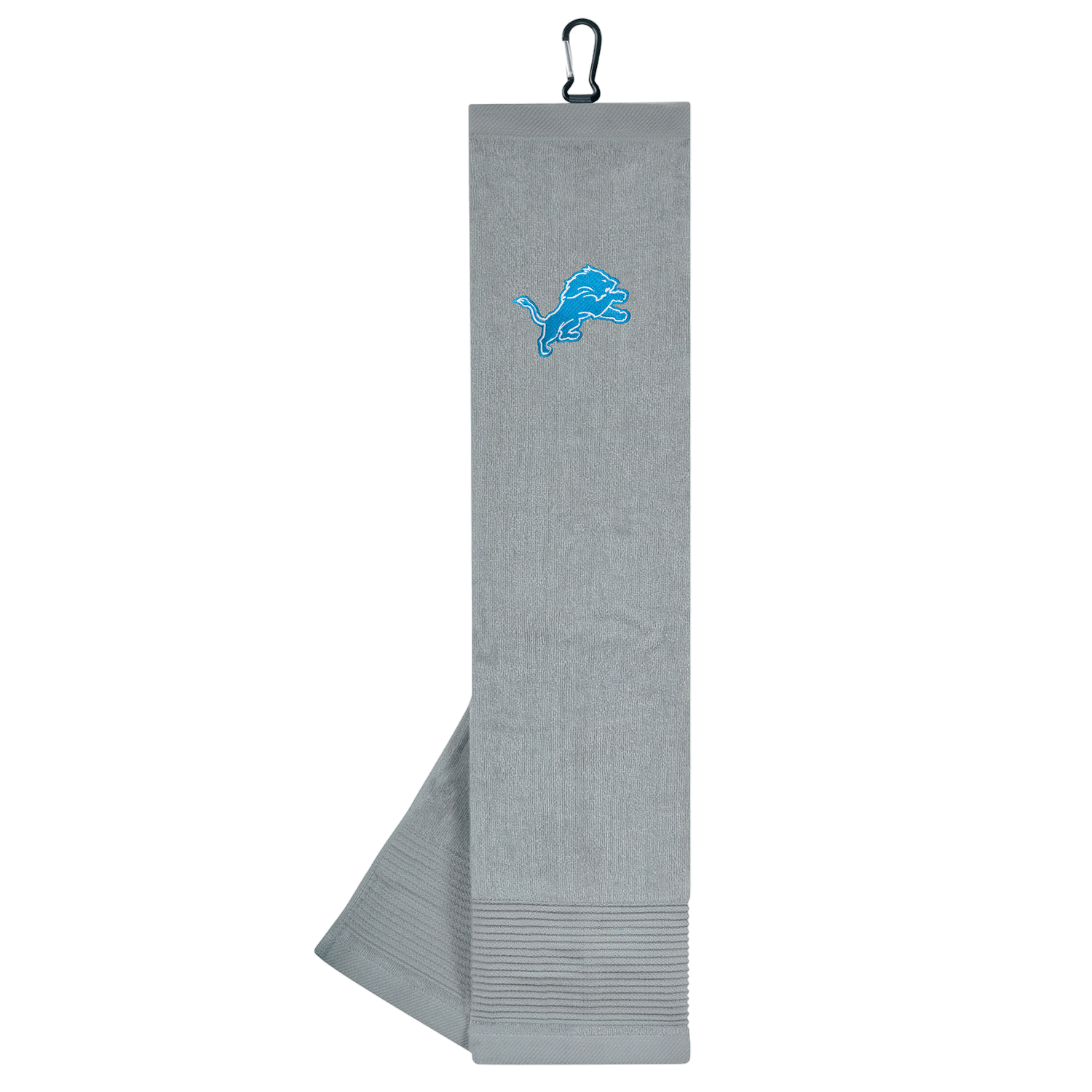Team Effort Detroit Lions Face/Club Tri-Fold Embroidered Towel
