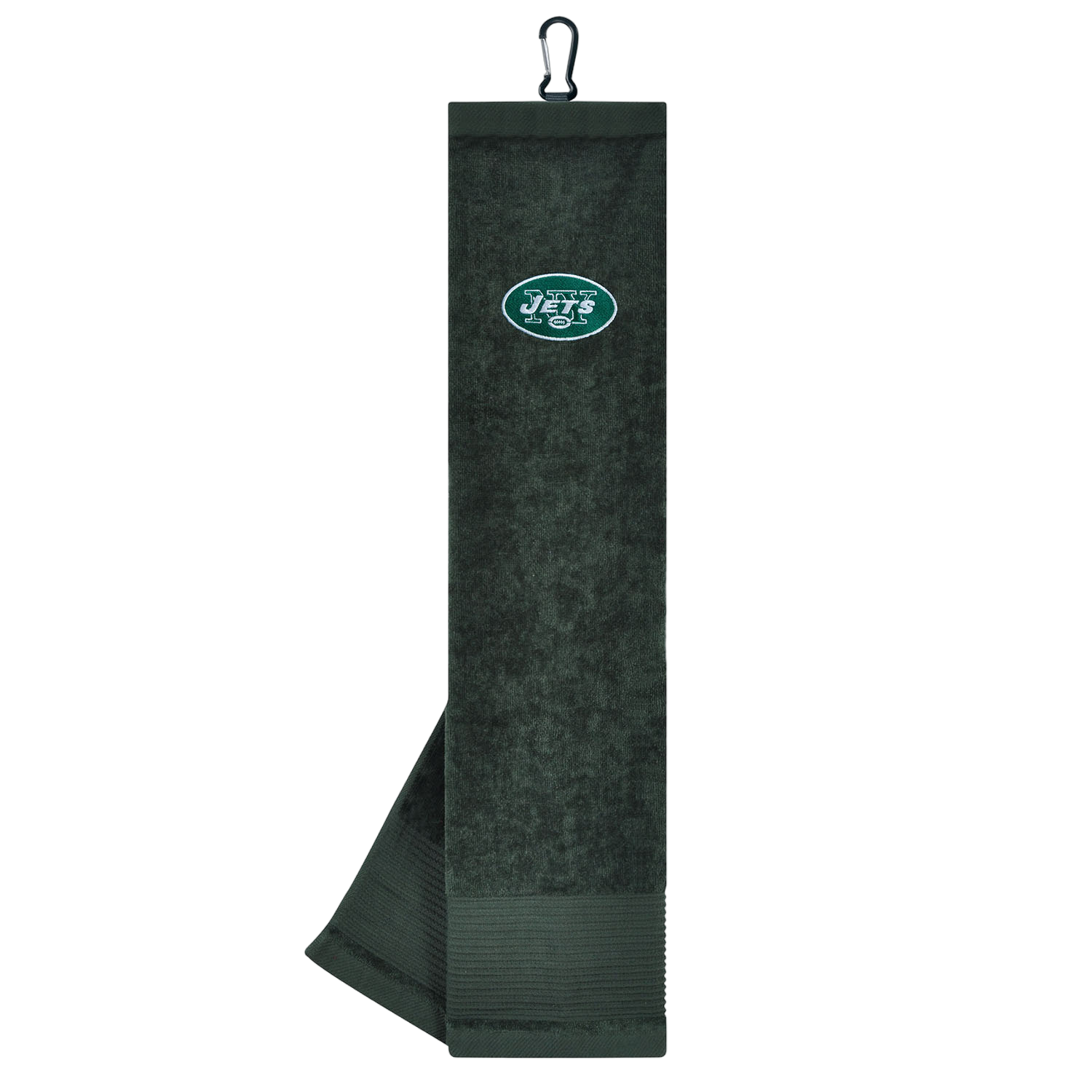 Team Effort New York Jets Face/Club Tri-Fold Embroidered Towel