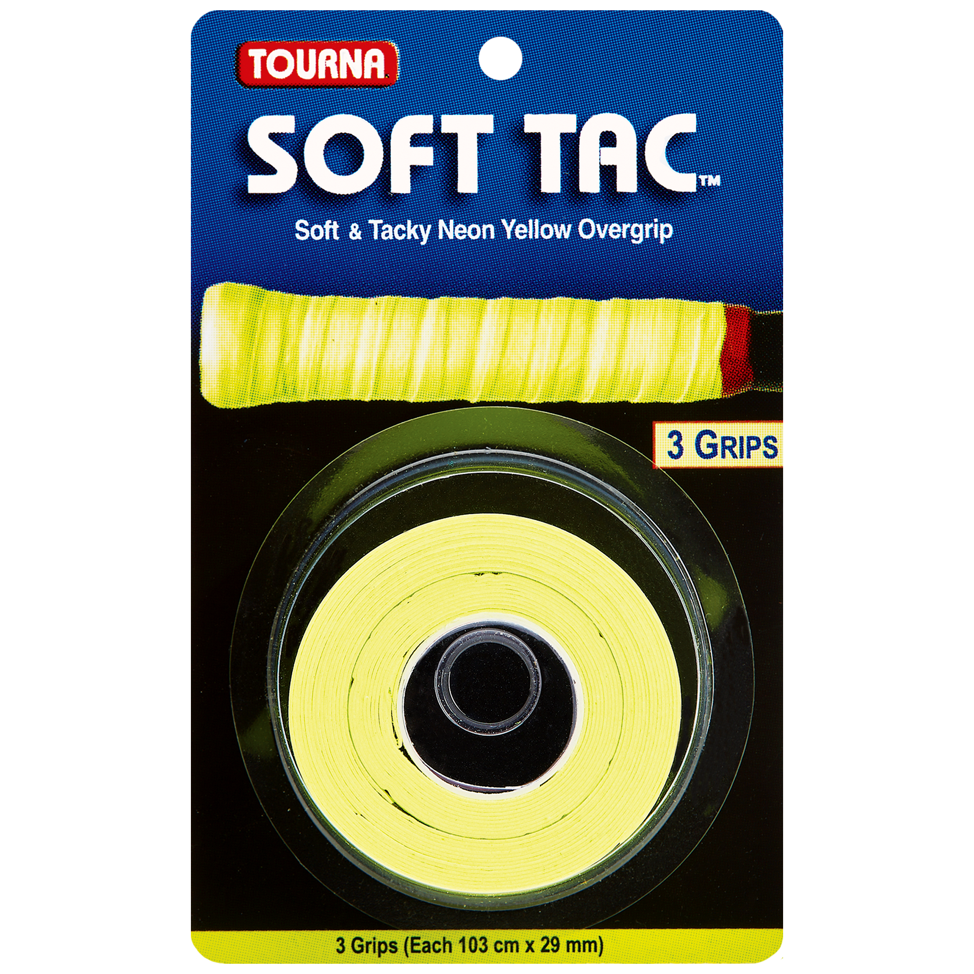 SOFT TAC Overgrip - Neon Yellow