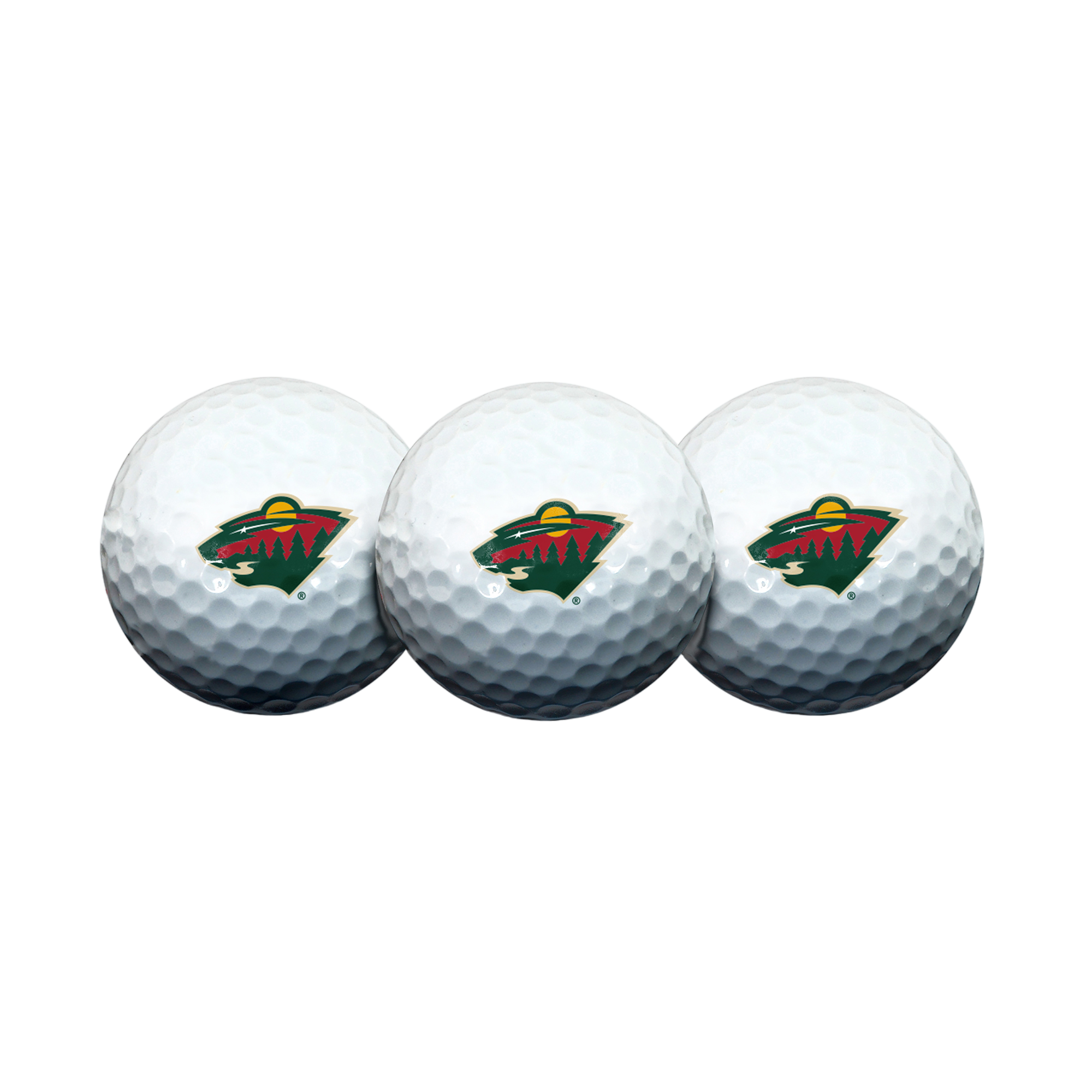 Minnesota Wild Golf Ball 3-Pack