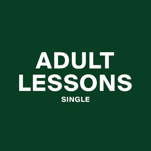 Adult Single 45 Minute Lesson