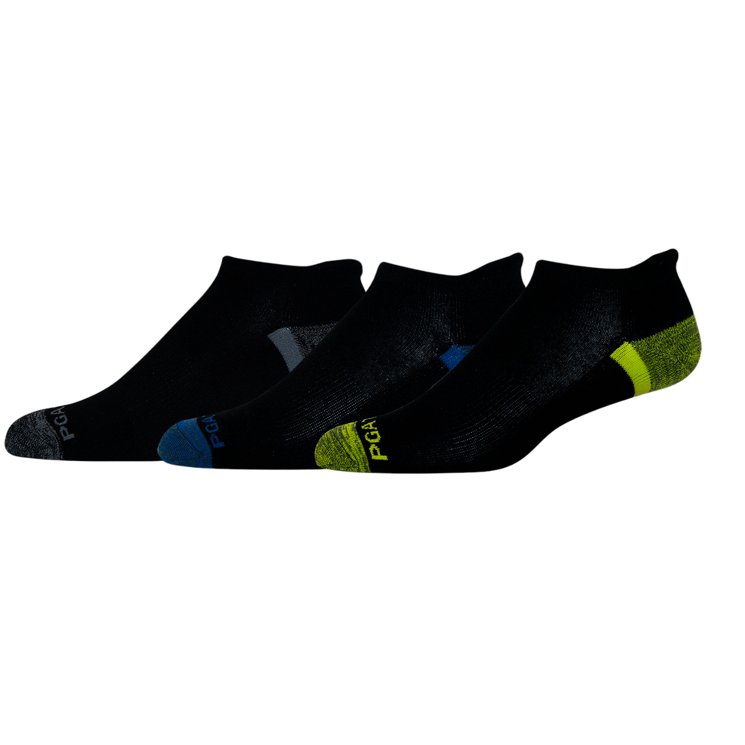 MEN'S PRO SERIES NO SHOW WITH TAB  3-PACK