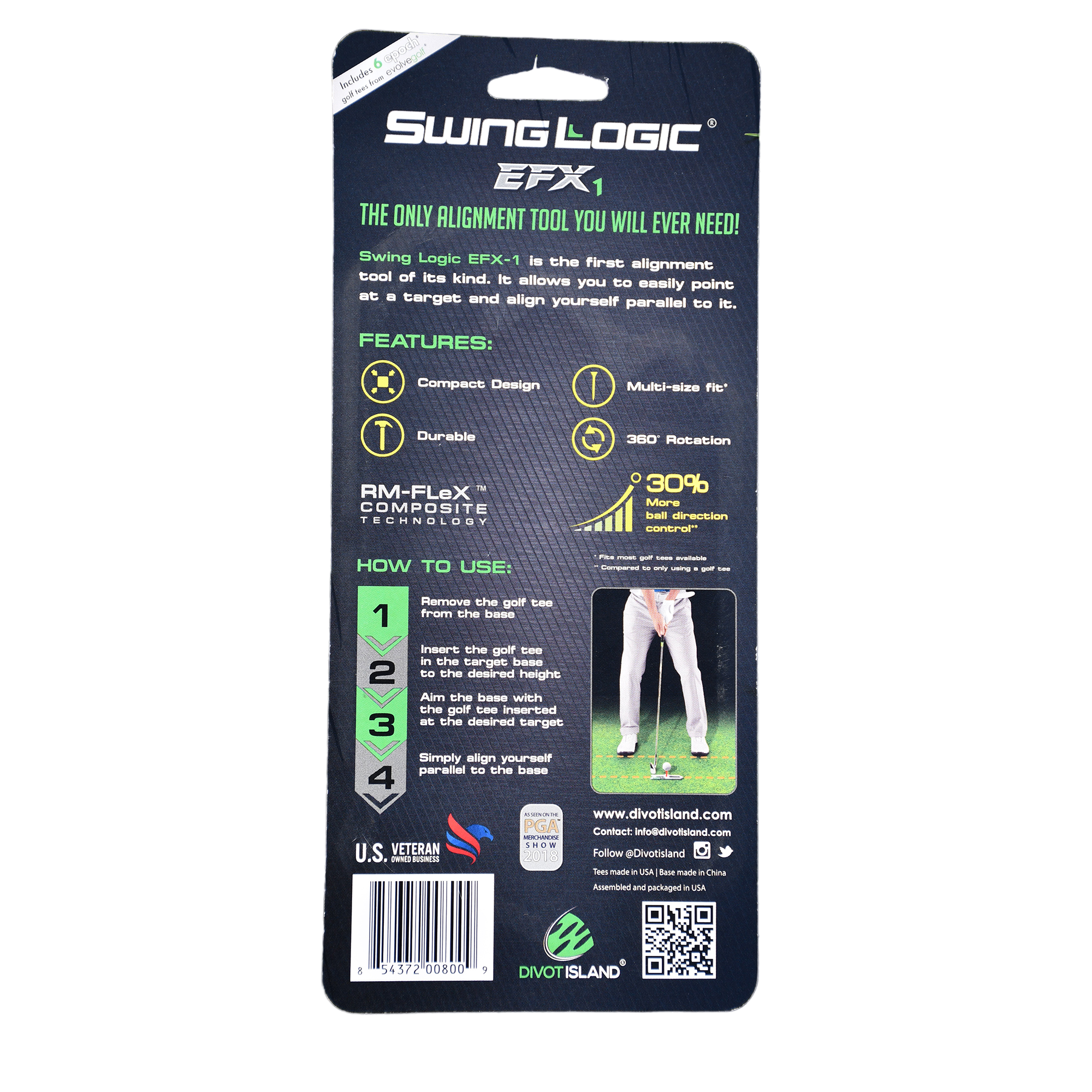 SwingLogic EFX-1 Tees 6-Pack