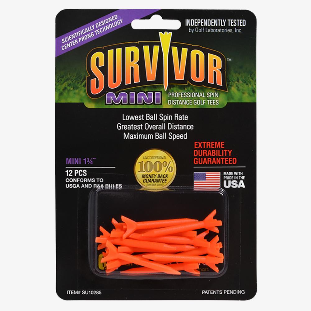 Survivor Mini 1-3/4" Tee 12-Pack