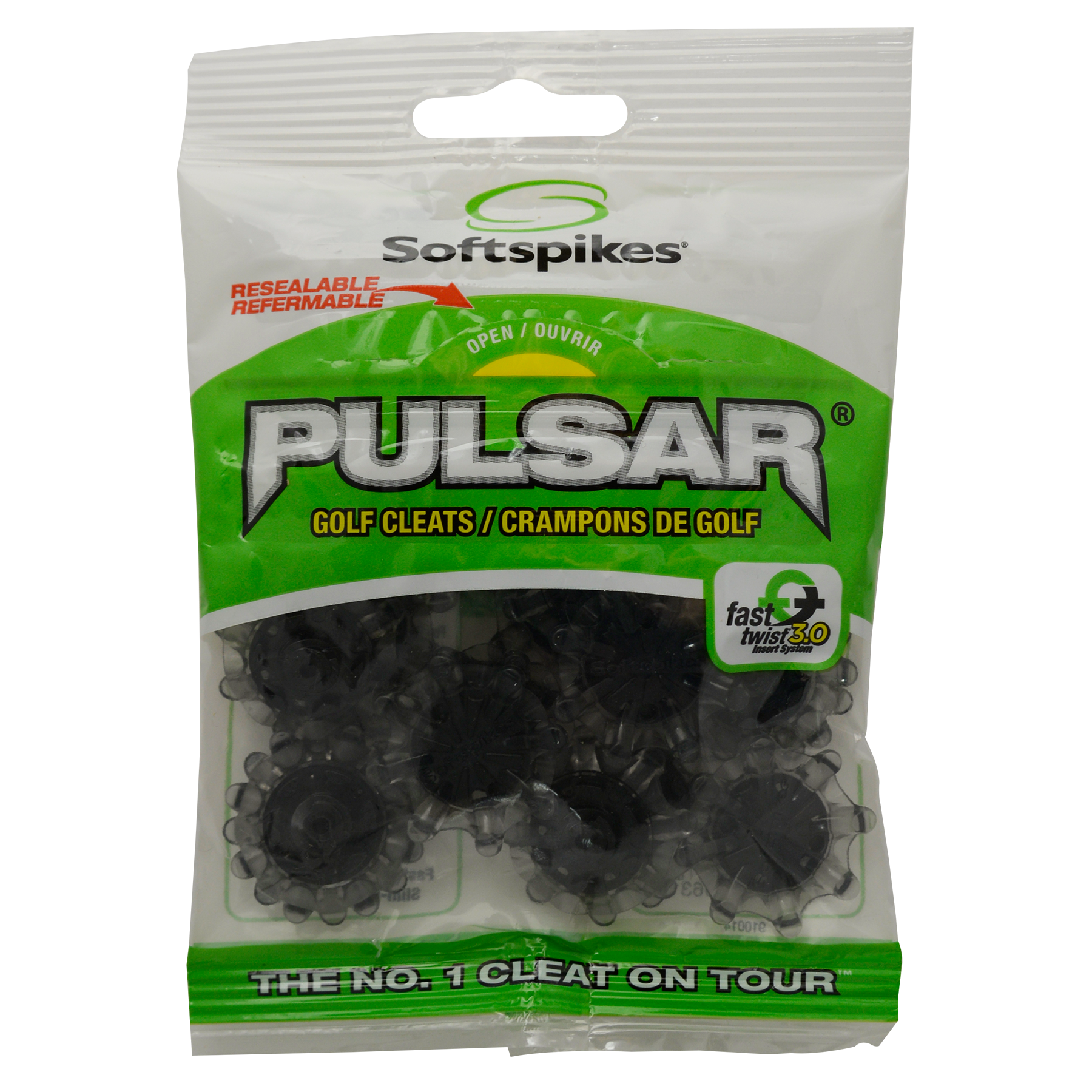 Pulsar Golf Cleats (Fast Twist 3.0) - Grey/Black