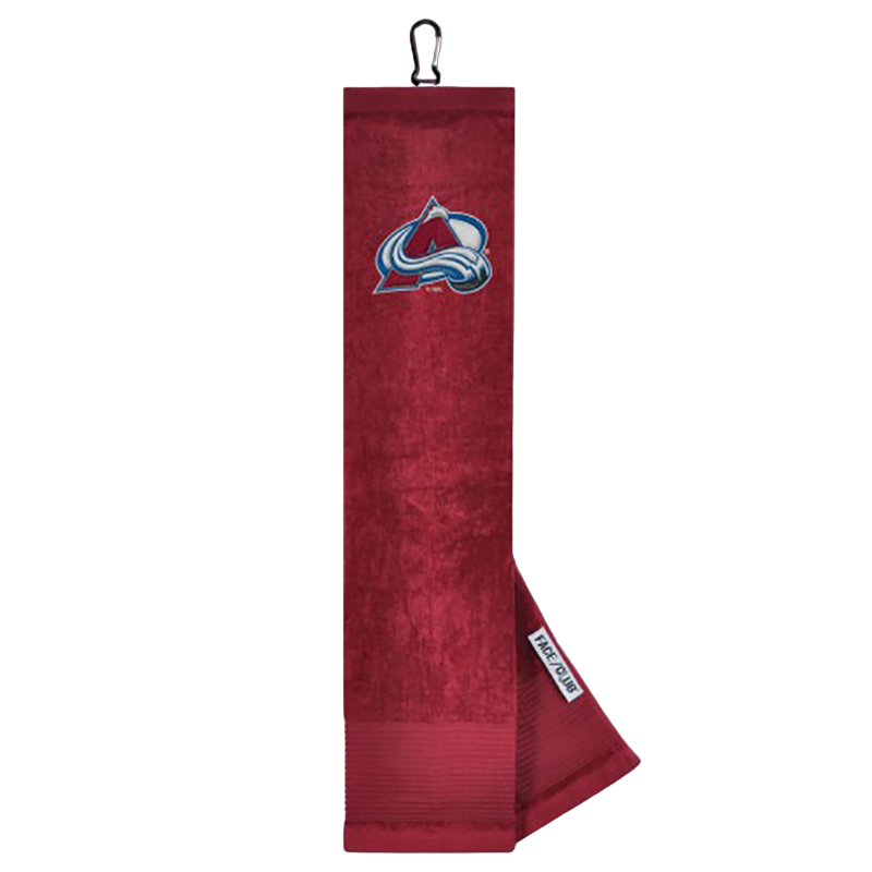 Colorado Avalanche Face/Club Tri-Fold Towel