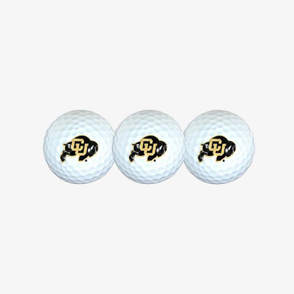Colorado Buffaloes Golf Ball Pack of 3