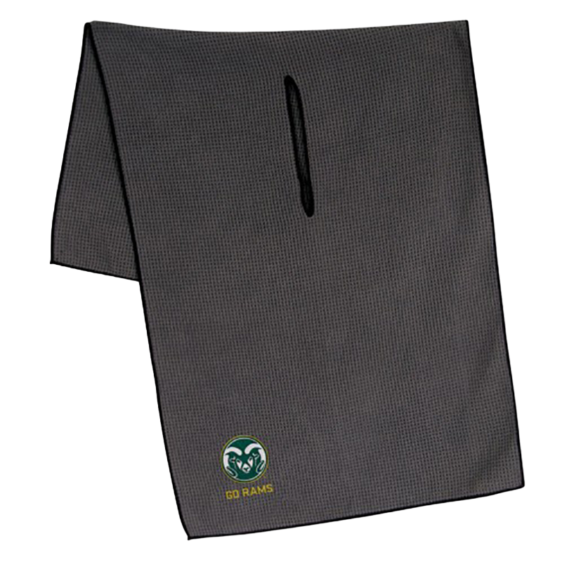 Colorado State Rams 19x41 Grey Microfiber Towel