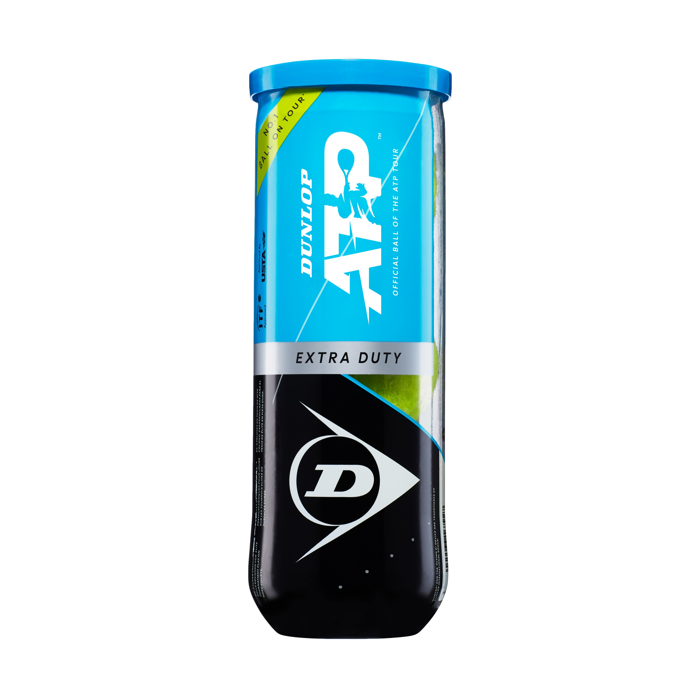 ATP Extra Duty Single Can Tennis Balls