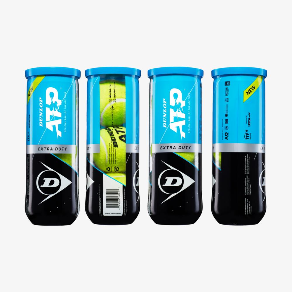 ATP Extra Duty Single Can Tennis Balls