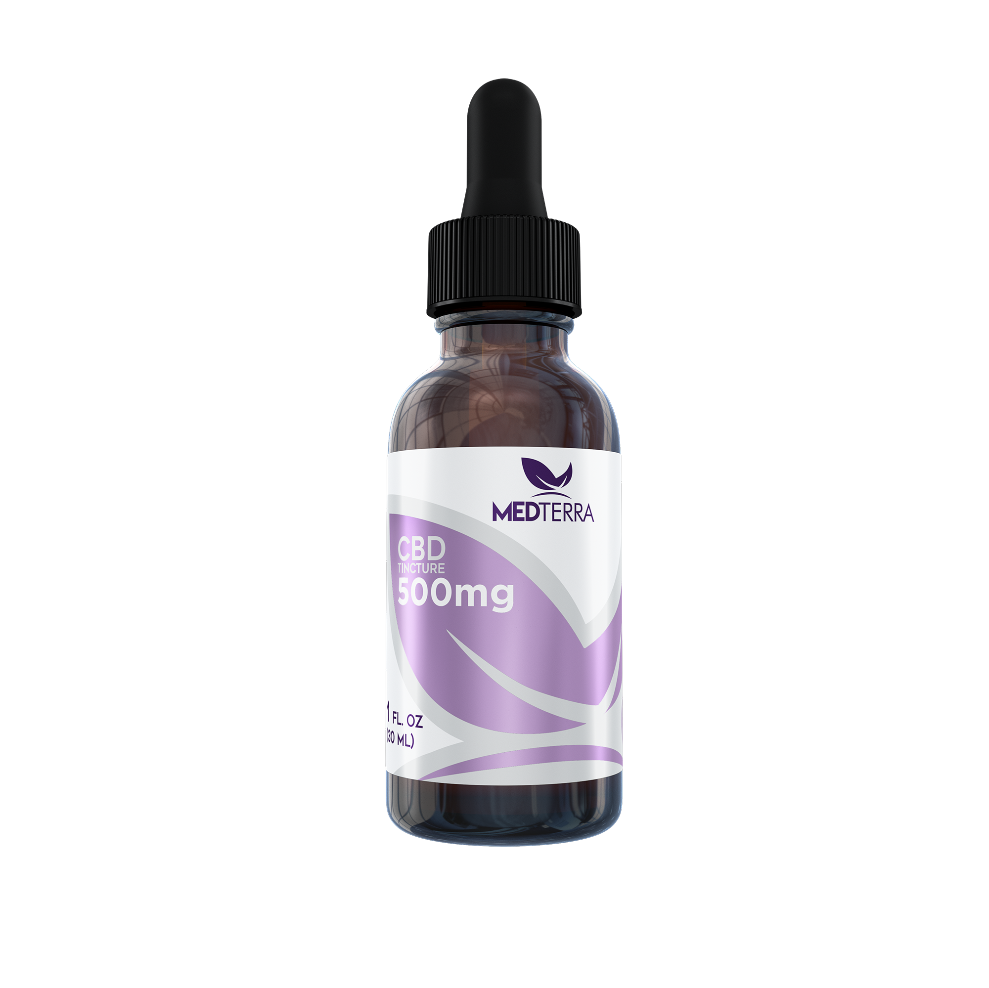 500mg CBD Oil Tincture + MCT Coconut Oil